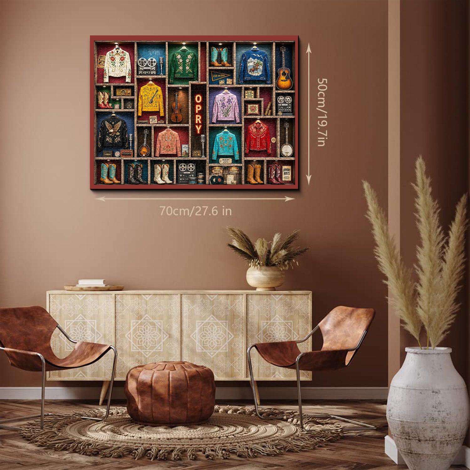 Puzzle Western Stage Keepsakes da 1000 pezzi