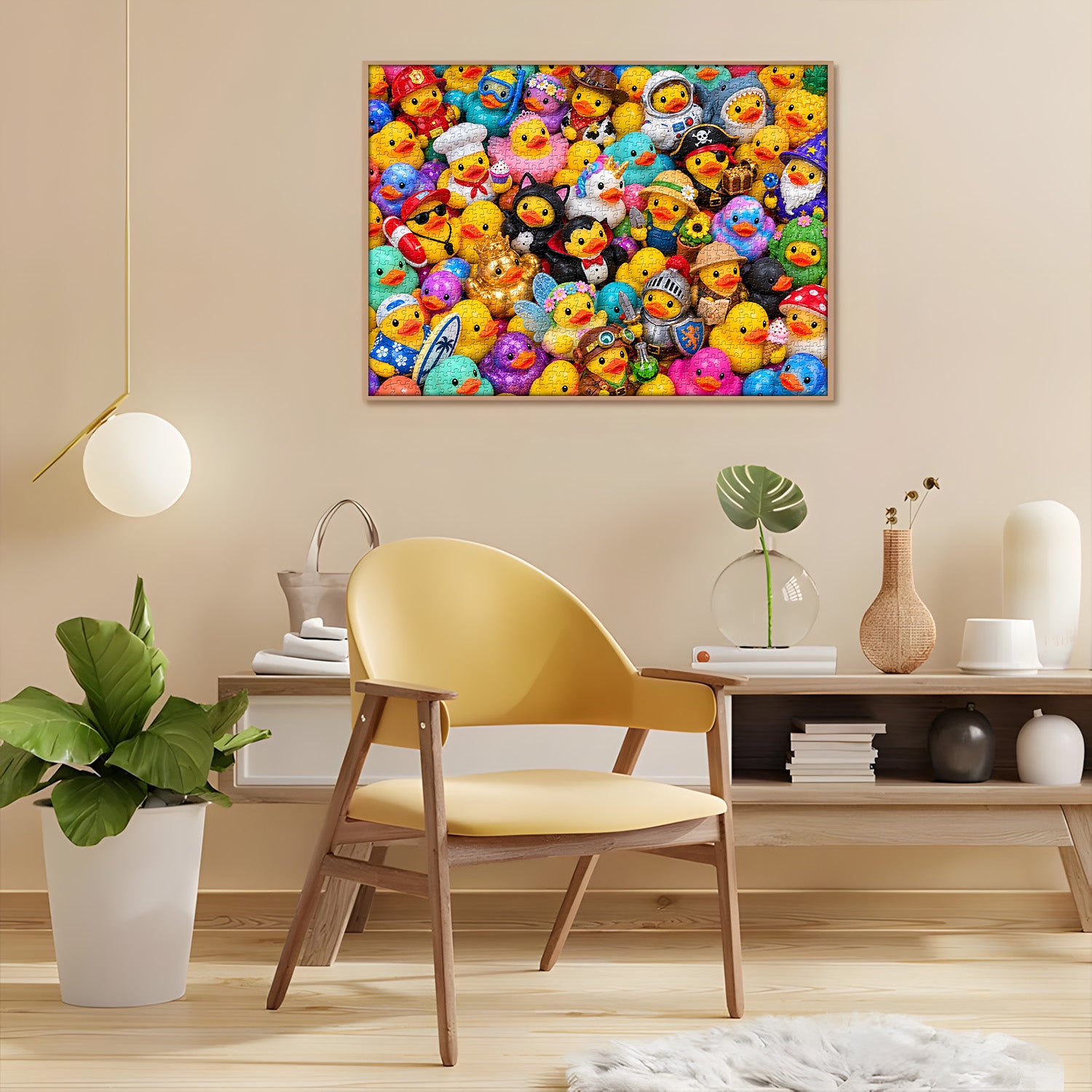 Rubber Duck Fiesta Jigsaw Puzzle 1000 Pieces