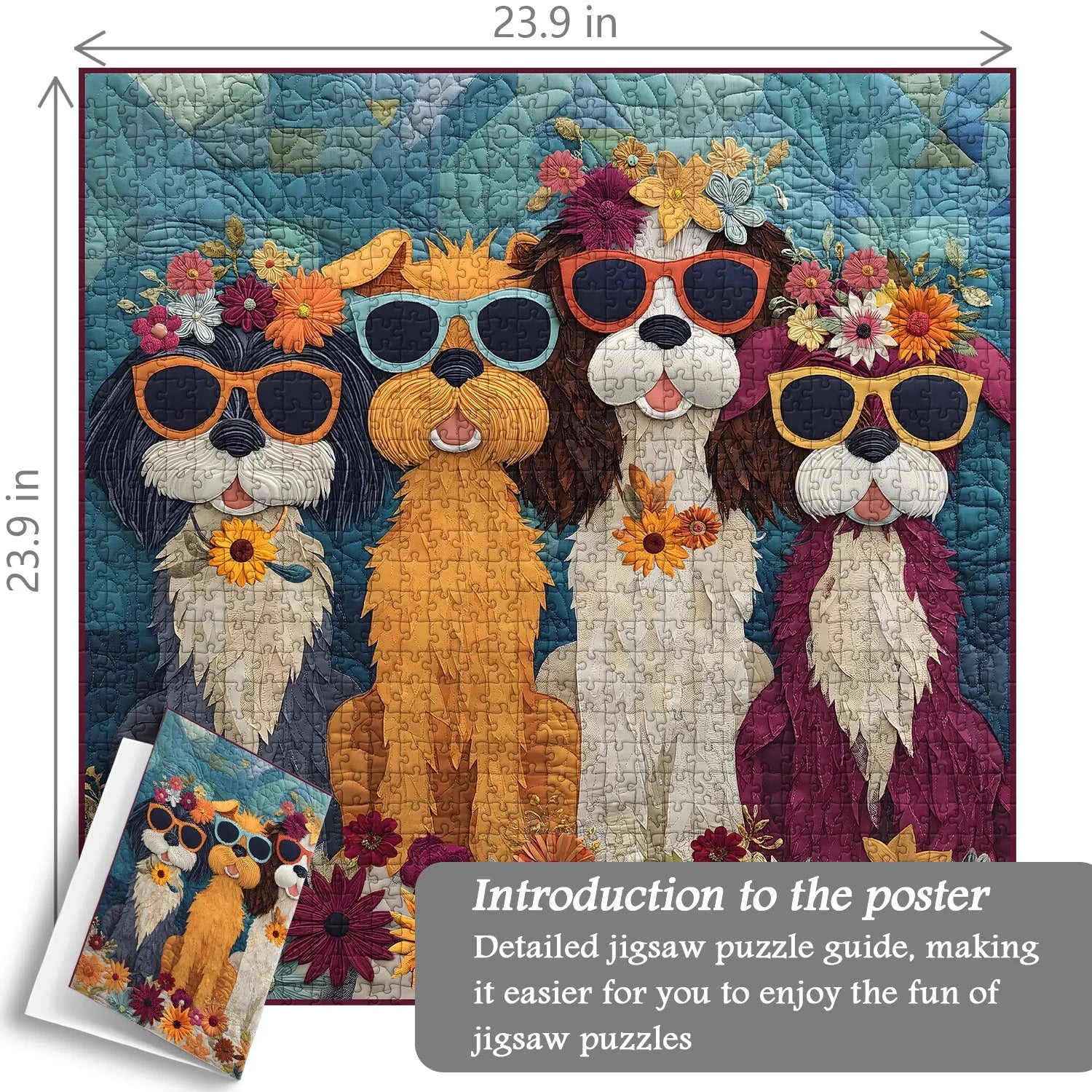 Happy Dogs Puzzle 1000 pièces 1000 pièces
