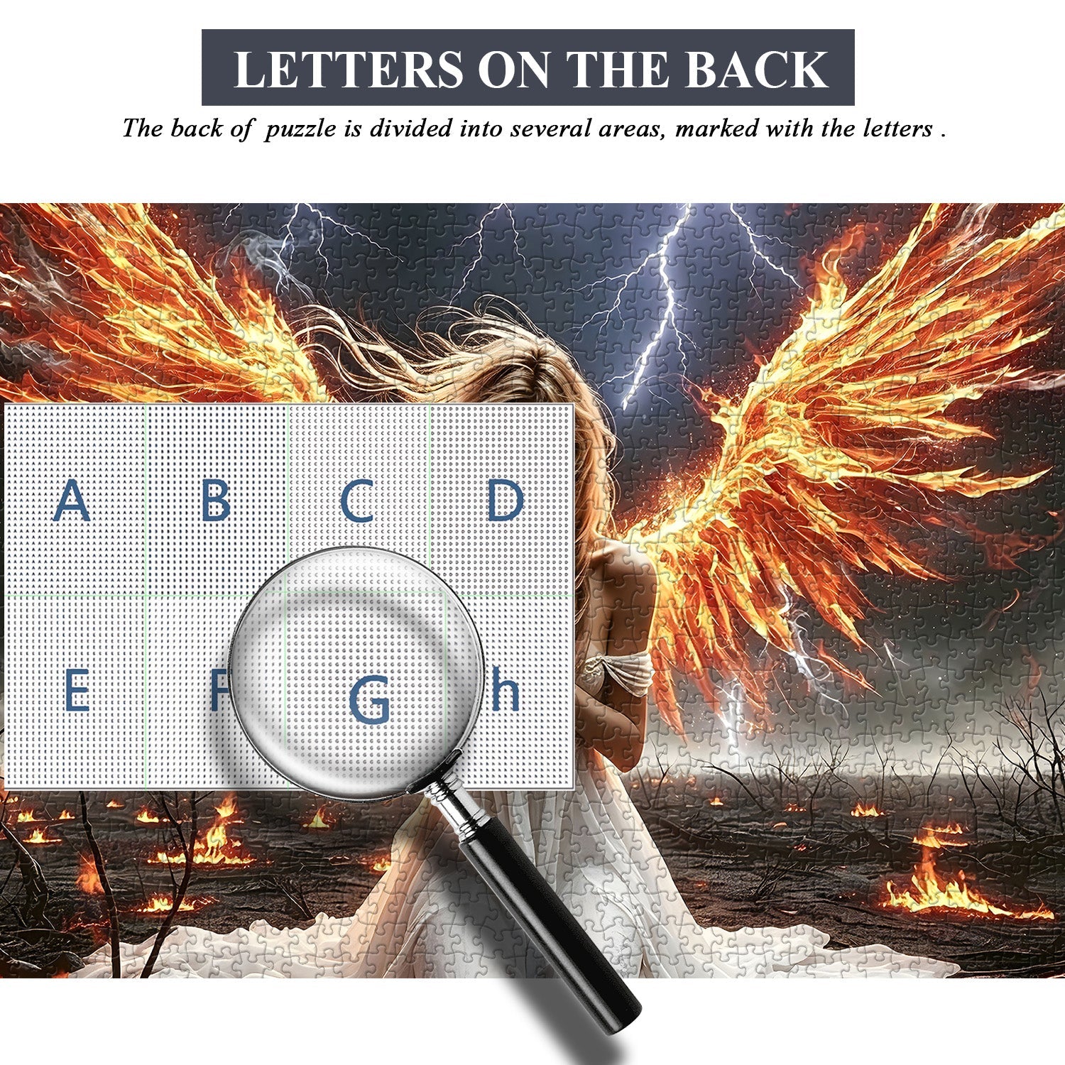 Phoenix Angel Prayer Jigsaw Puzzle 1000 Pieces