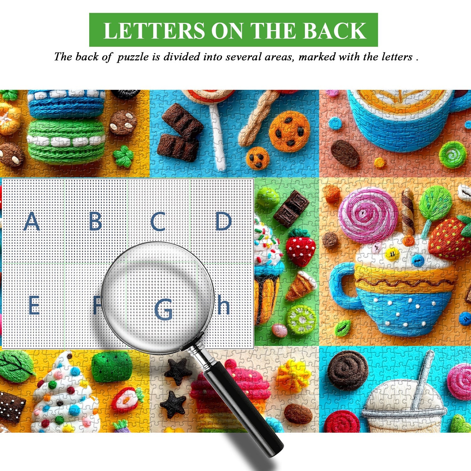 Woolly Sweets Puzzle 1000 Teile