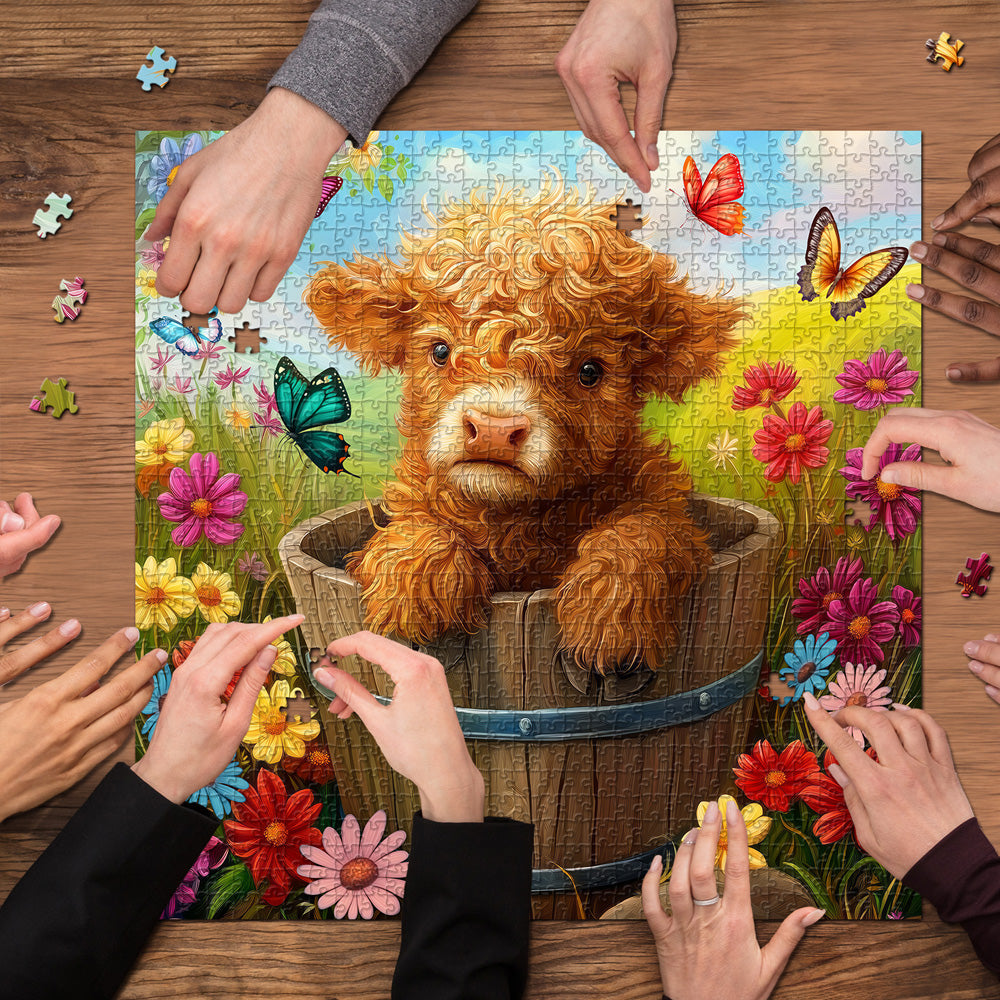 Meadow Cow Playtime Jigsaw Puzzles 1000 Pieces