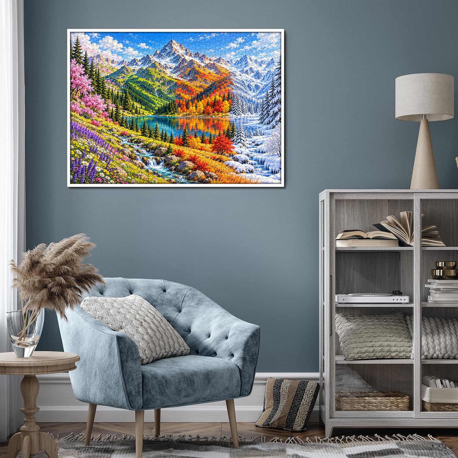 Mountain of Seasons Jigsaw Puzzle 1000 Pieces
