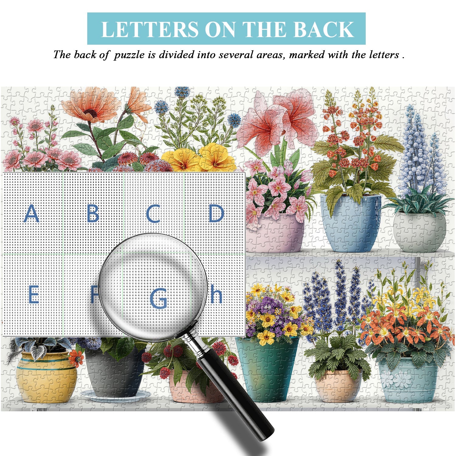 Puzzle Collection Blooming 1000 pièces