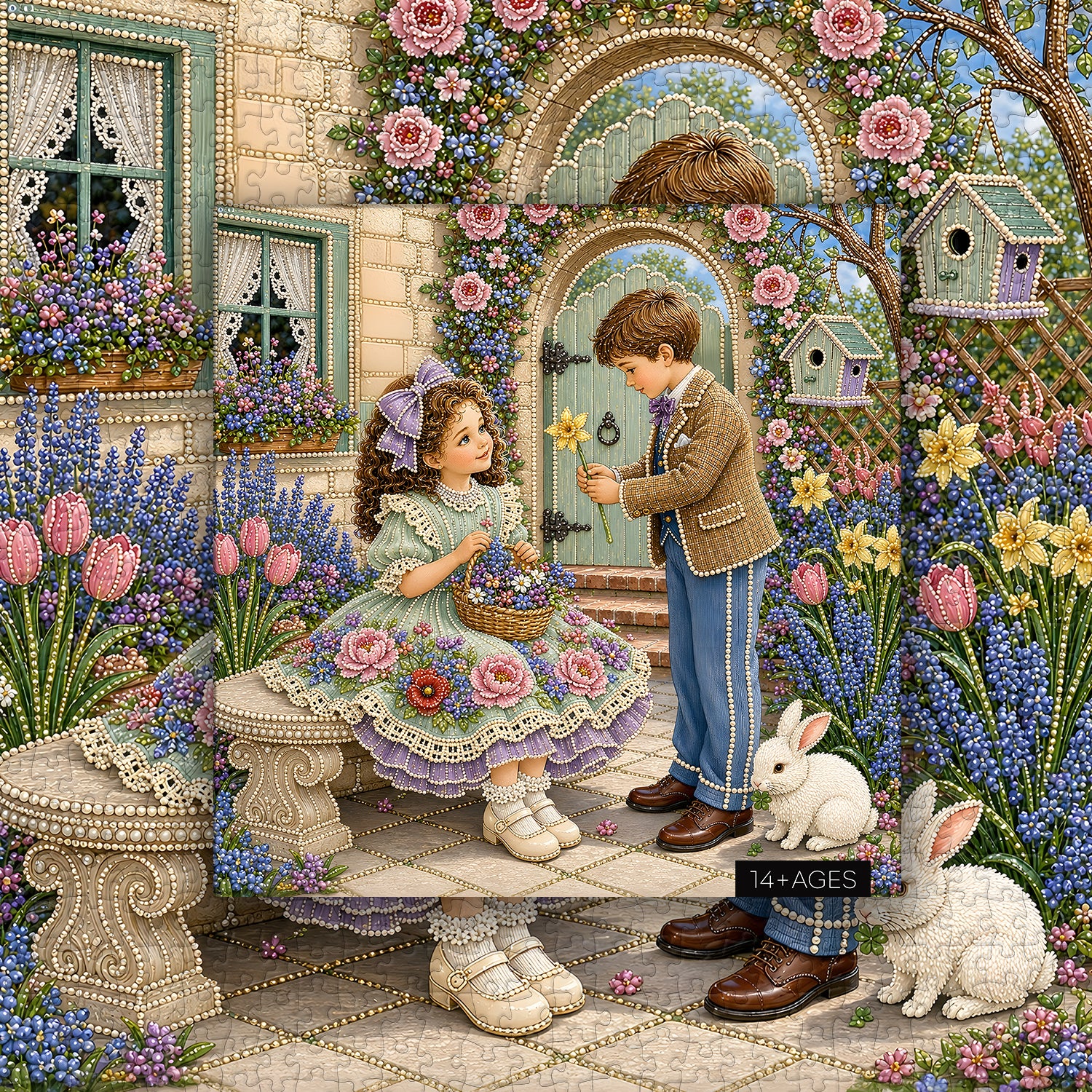 Floral Youth Jigsaw Puzzle 1000 Pieces