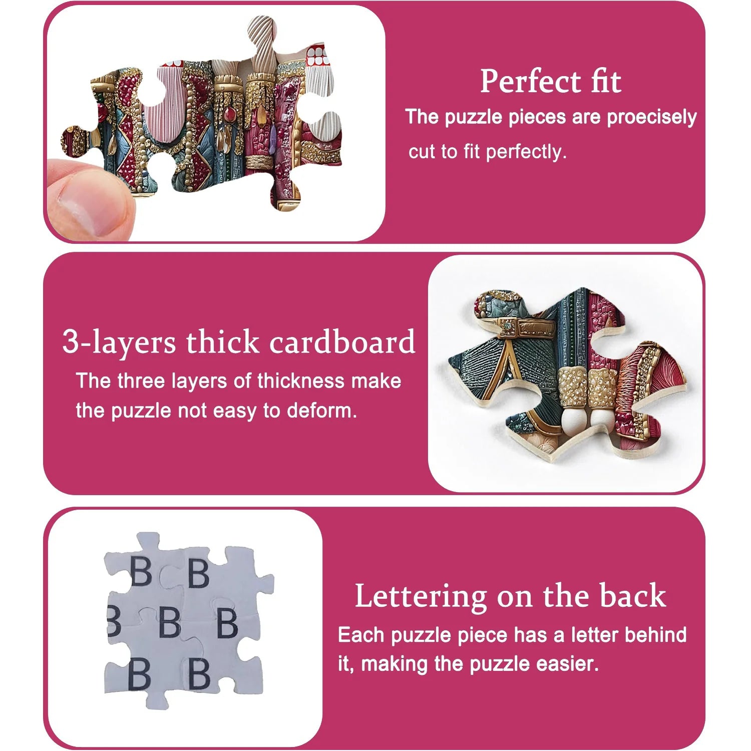 Puzzle puzzle di cristallo 1000 pezzi
