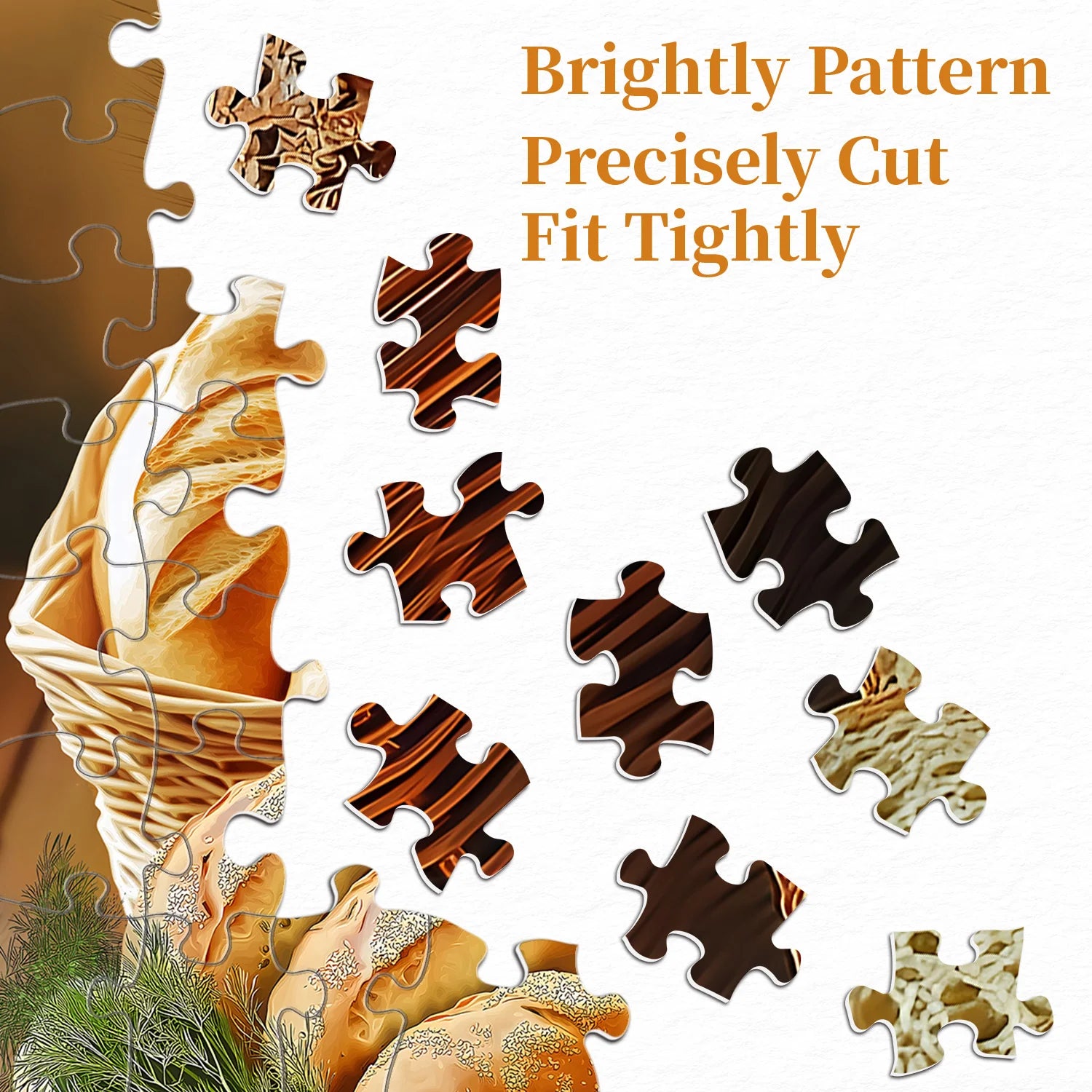Pain festin puzzle 1000 pièces