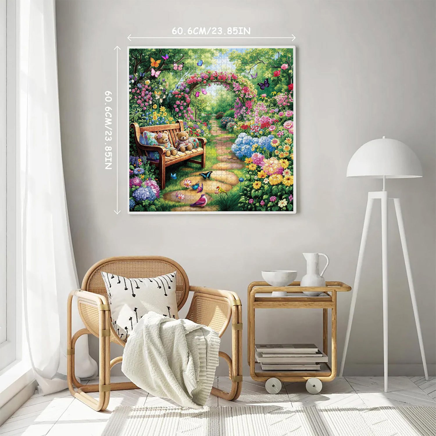 Flower Path Jigsaw Puzzle 1000 Pieces
