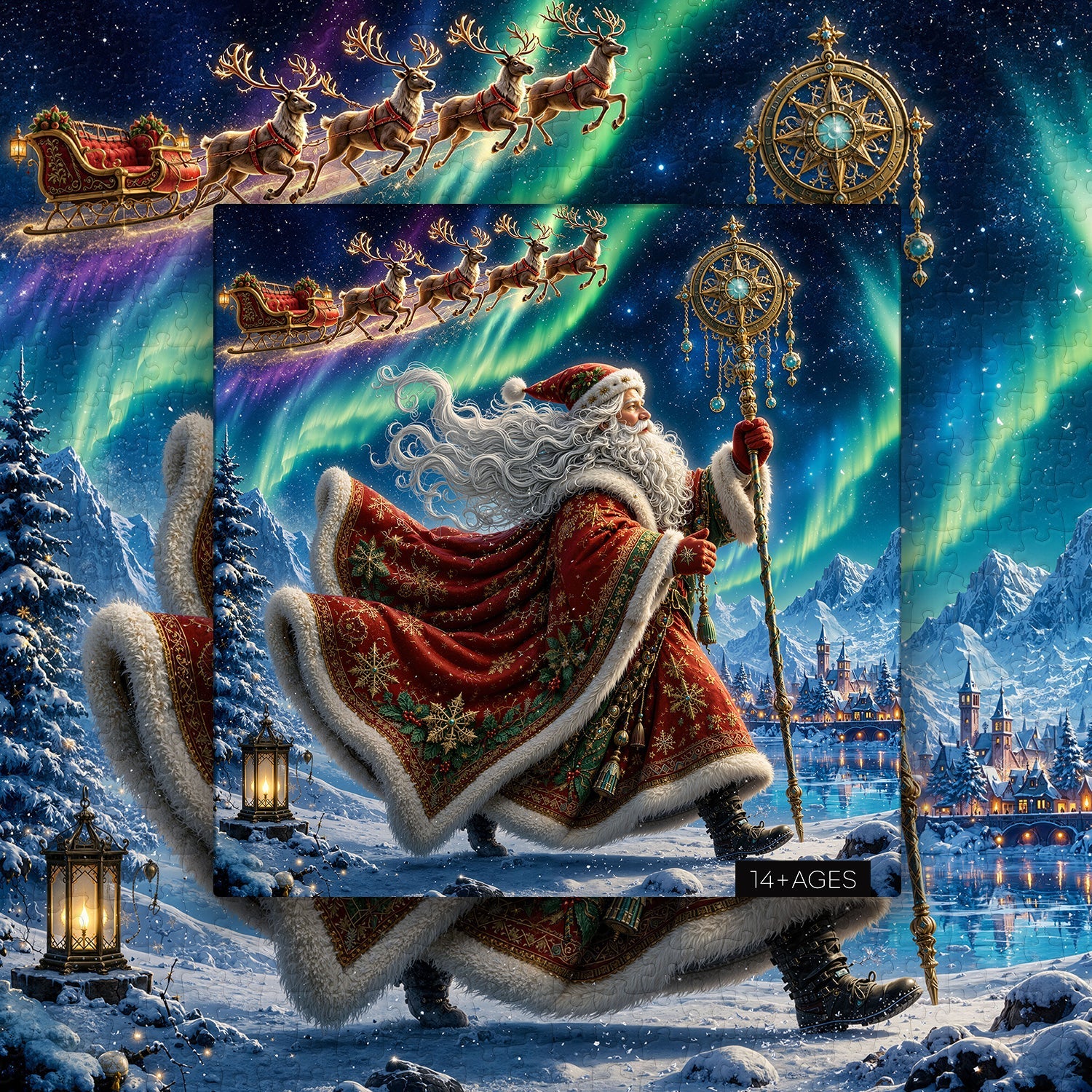 Arctic Christmas Jigsaw Puzzle 1000 Pieces