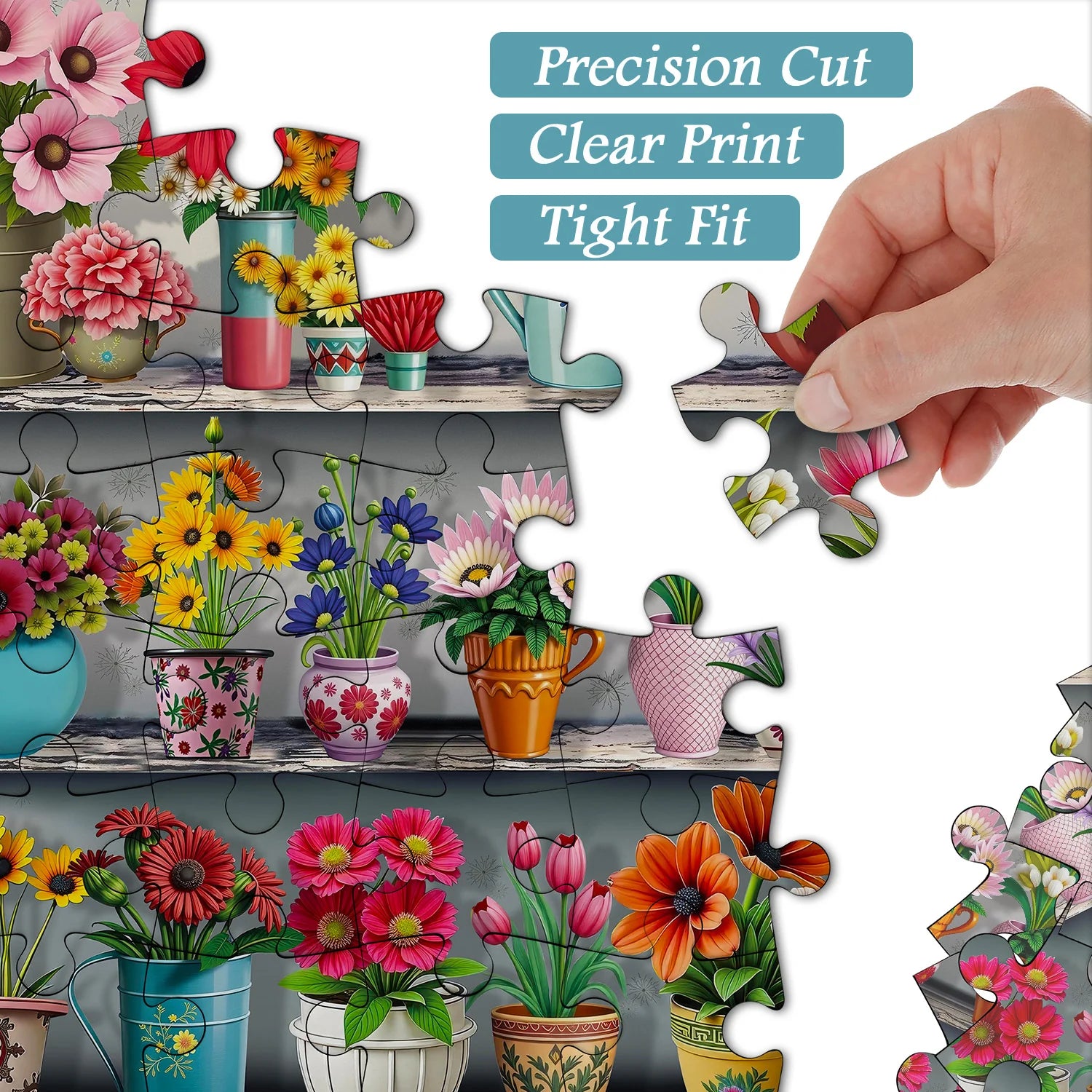 Farben in Bloom Puzzle 1000 Stücke