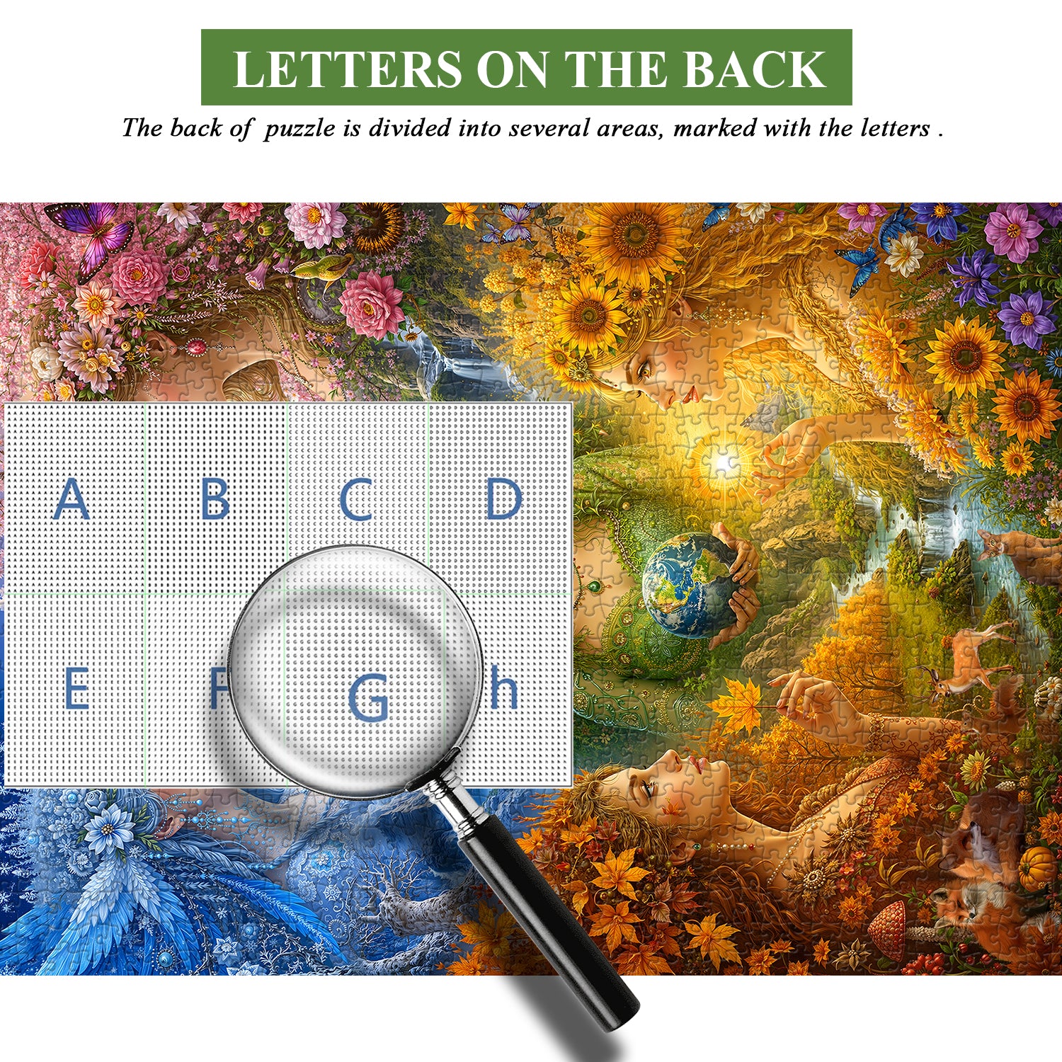 Guardian of Earth & Seasons Jigsaw Puzzle 1000 Pieces