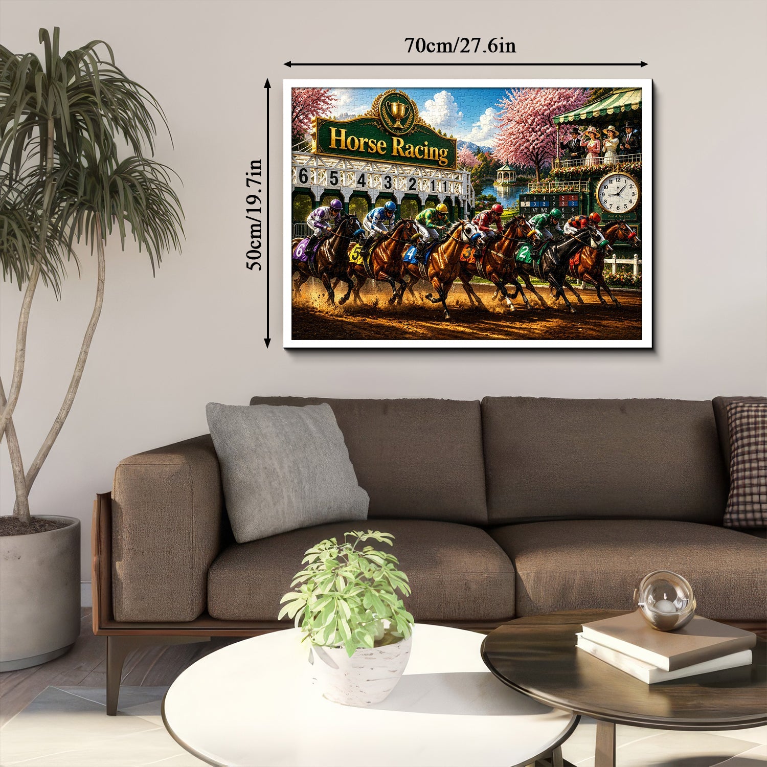 Blossom Horse Race Jigsaw Puzzle 1000 Pieces