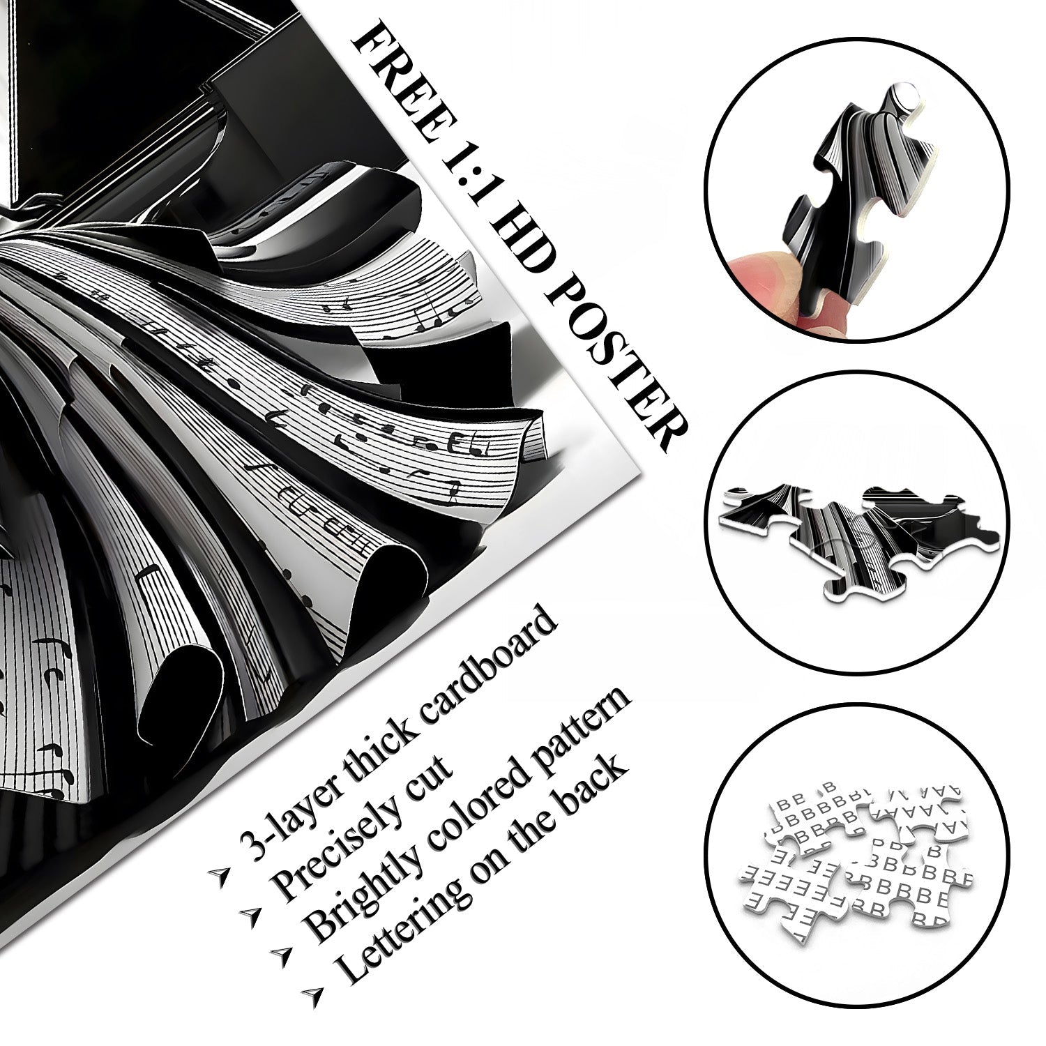 Piano Muse Jigsaw Puzzle 1000 Pieces