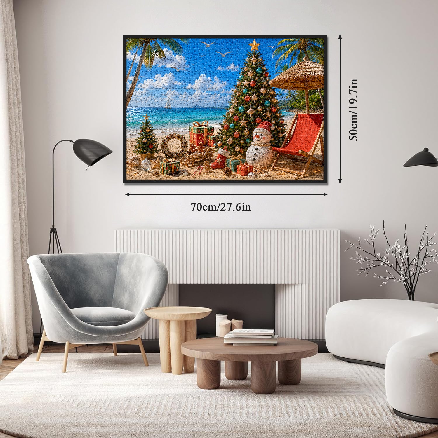 Island Christmas Jigsaw Puzzle 1000 Pieces