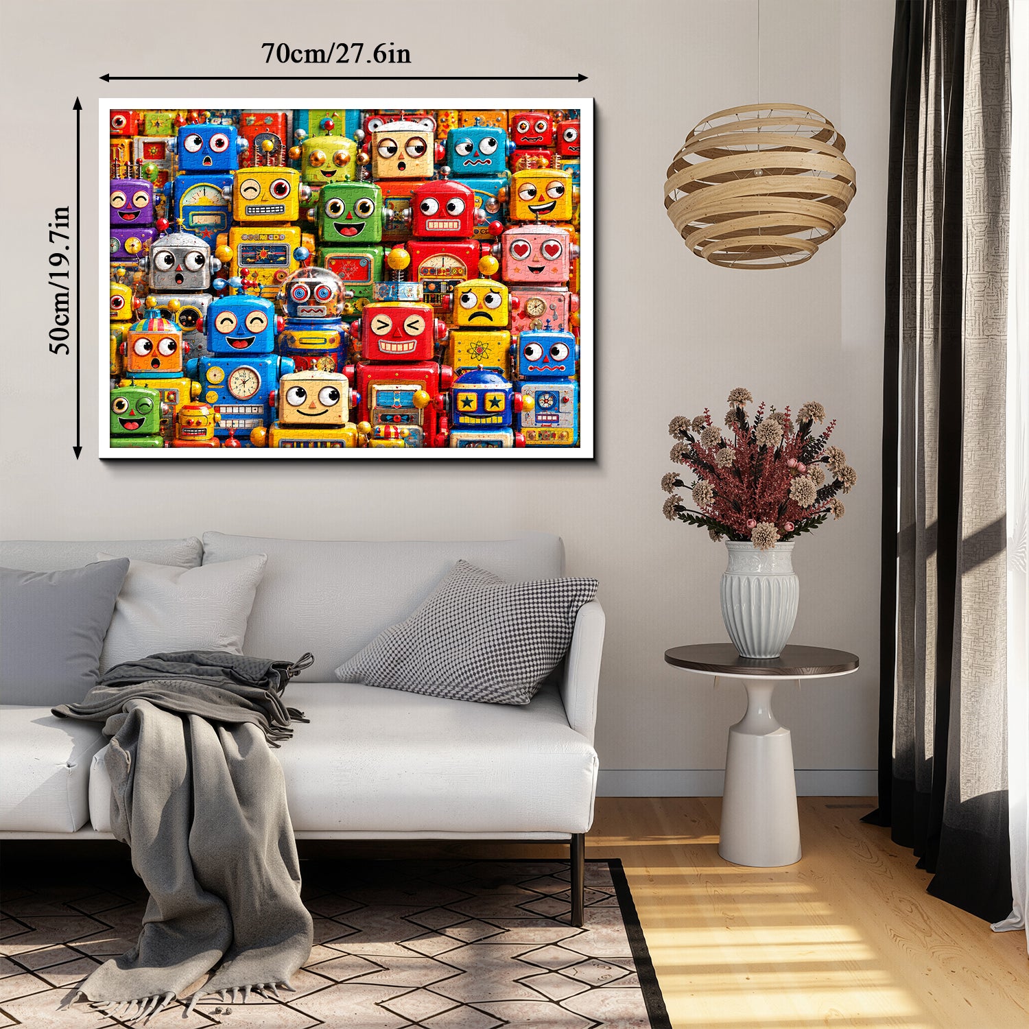 Robot Carnival Jigsaw Puzzle 1000 Pieces