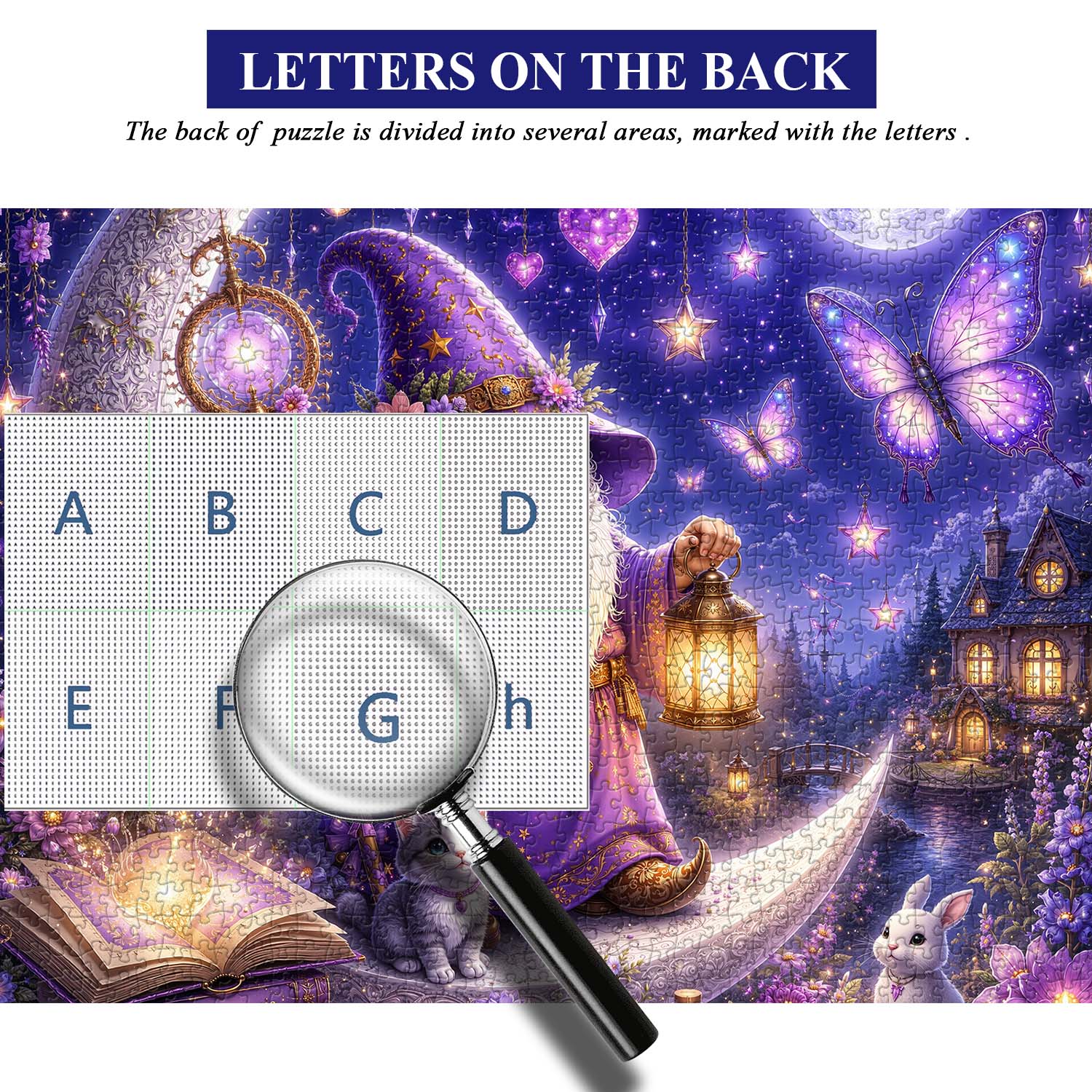Starry Gnome Dream Jigsaw Puzzle 1000 Pieces