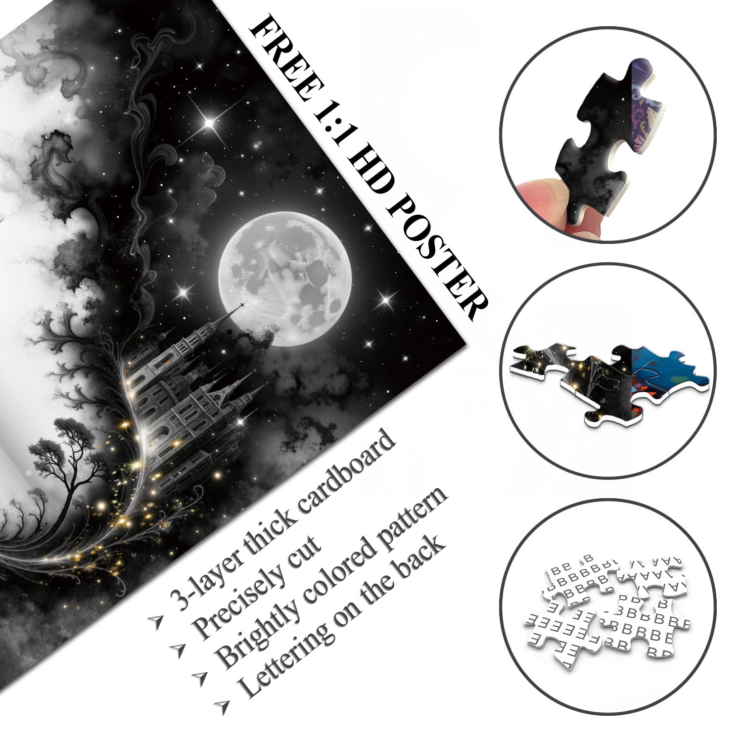 Starry Lovers Jigsaw Puzzle 1000 Pieces