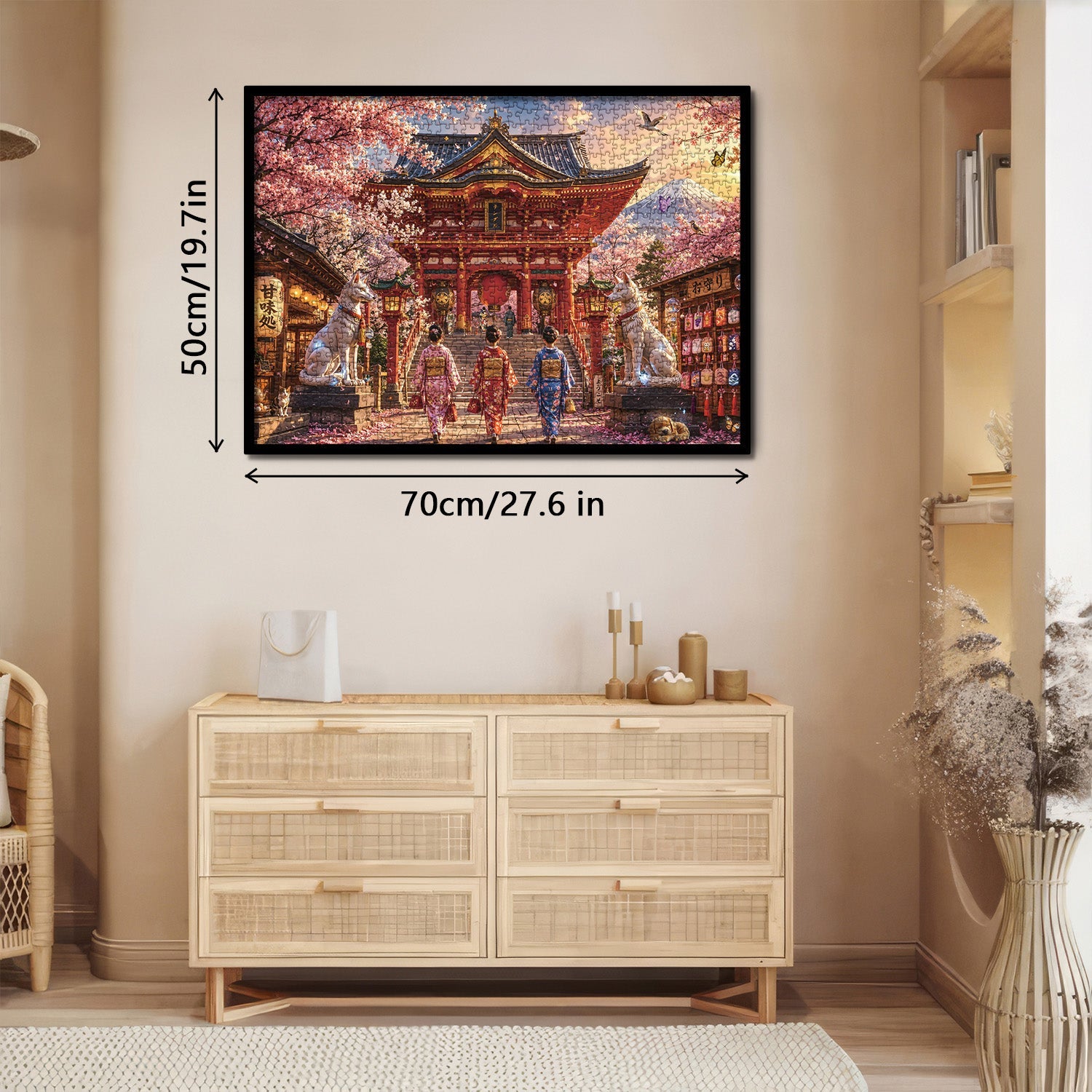 Japanese Sanctuary Jigsaw Puzzle 1000 Pieces