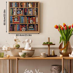 Cat’s Floral Library Jigsaw Puzzle 1000 Pieces