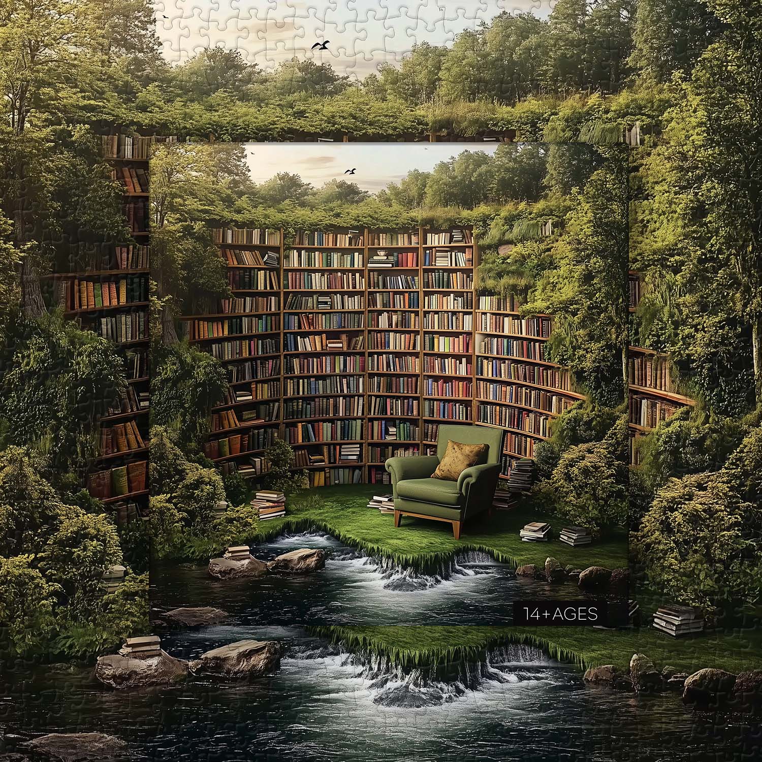 Nature's Library Jigsaw Puzzle 1000 Pieces