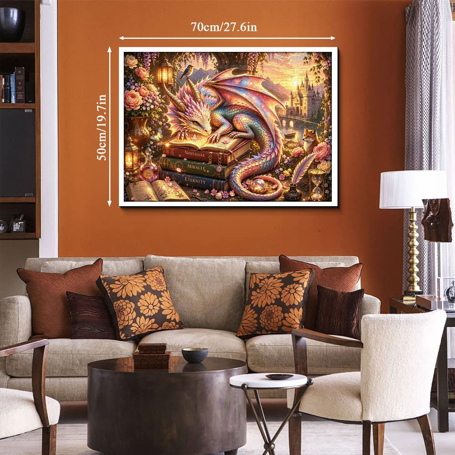 Dusklight Dragon Jigsaw Puzzle 1000 Pieces