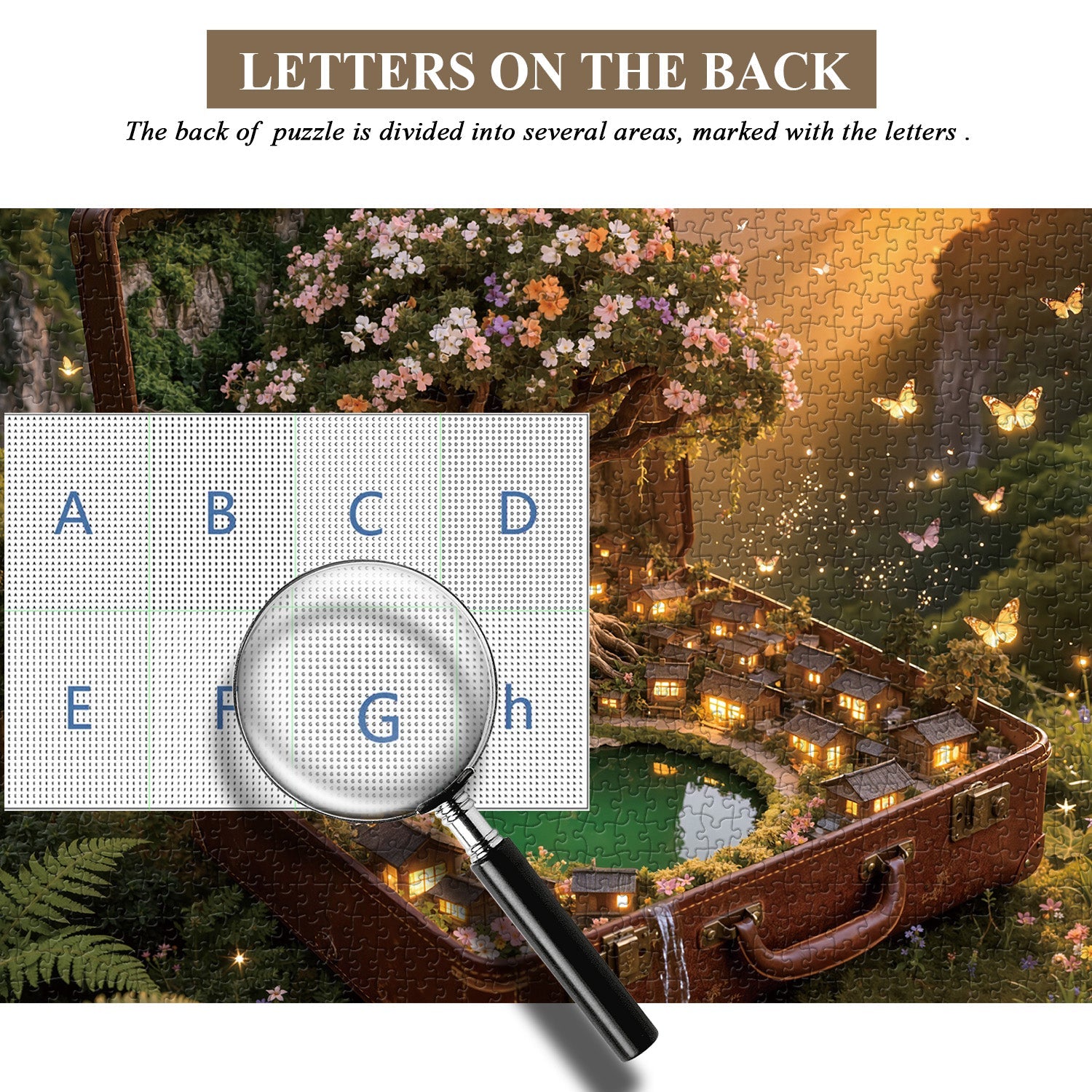 The Suitcase Arcadia Jigsaw Puzzle 1000 Pieces