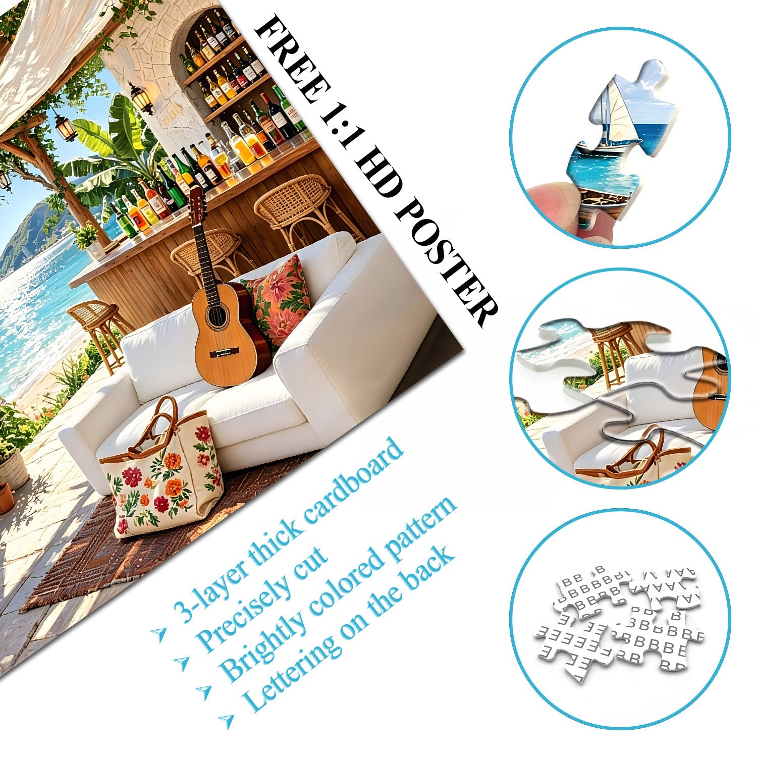 Breeze & Ocean Tunes Jigsaw Puzzle 1000 Pieces