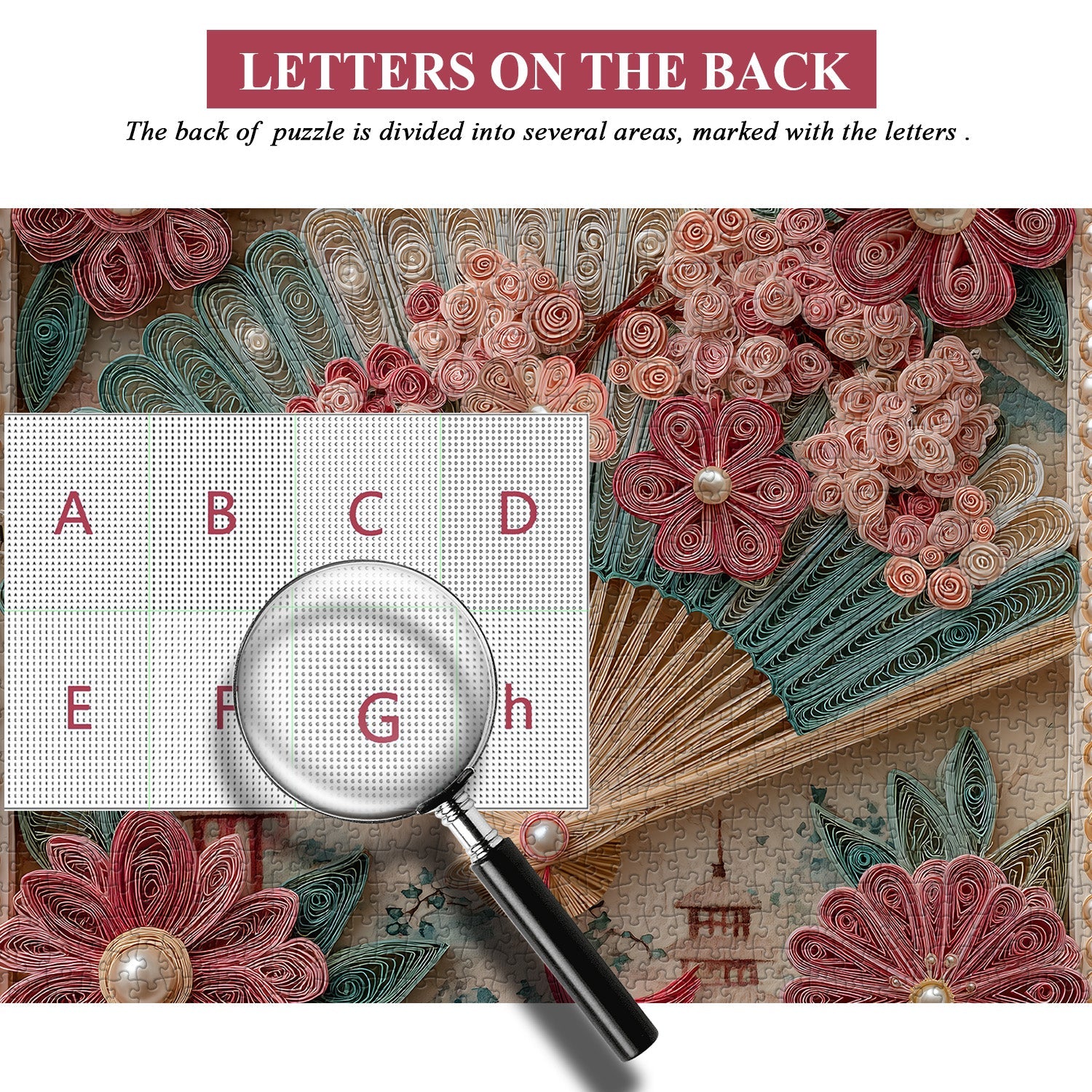 Blossom Fan Jigsaw Puzzle 1000 Pieces