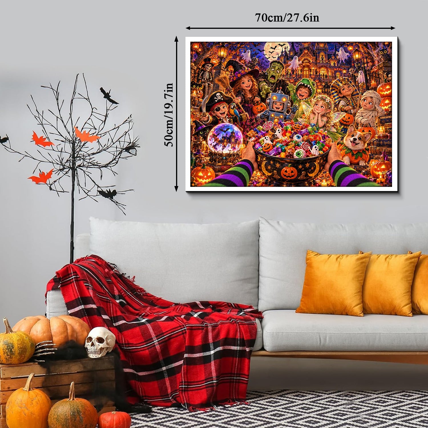 Trick or Treat Crew Jigsaw Puzzle 1000 Pieces