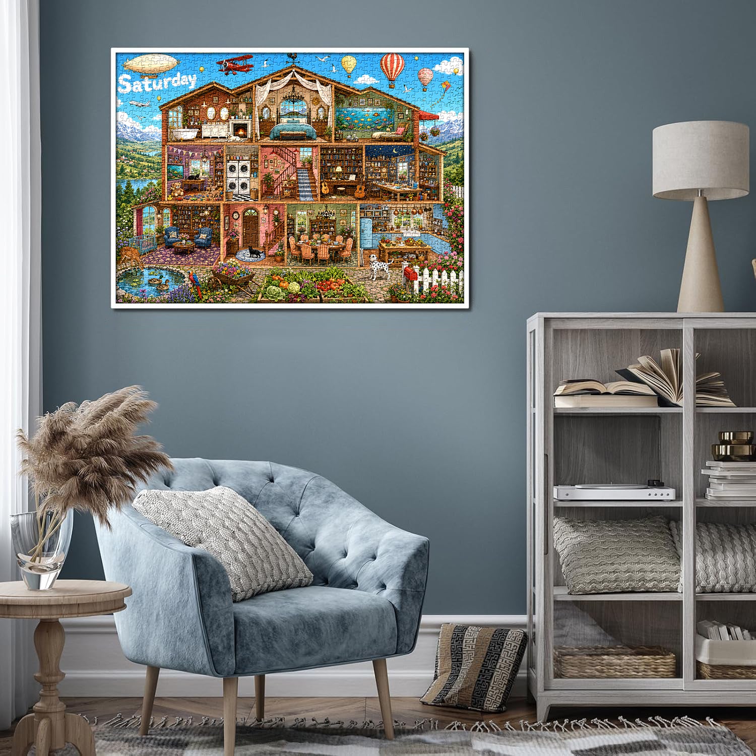 House of Saturday Jigsaw Puzzle 1000 Pieces