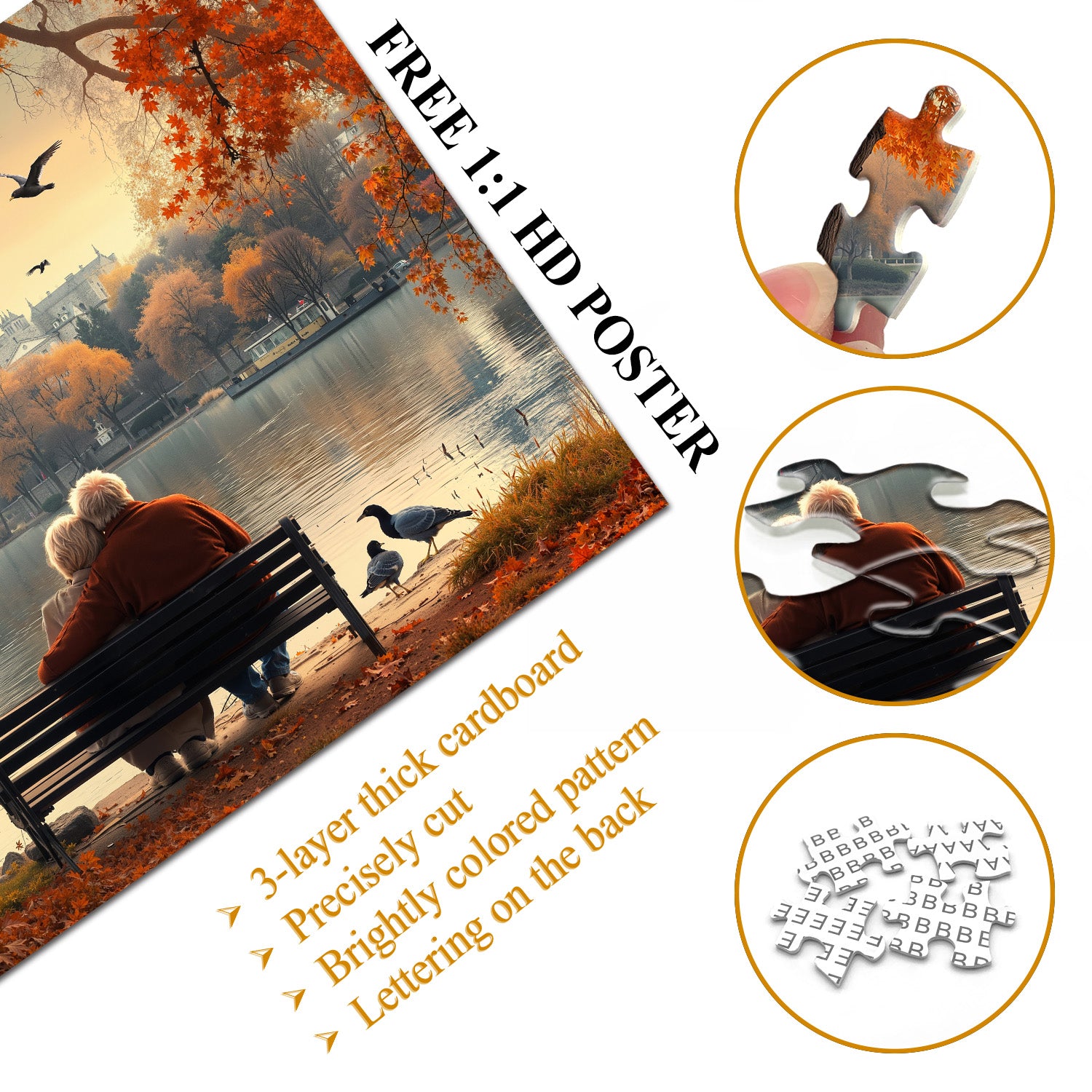 Whispers by the Lake Jigsaw Puzzle 1000 Pieces