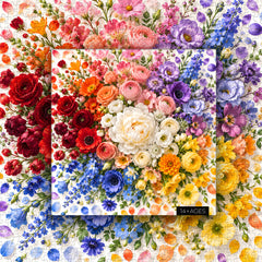 Clustered Blooms Jigsaw Puzzle 1000 Pieces