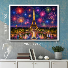 Eiffel Nightbloom Jigsaw Puzzle 1000 Pieces