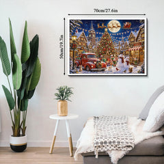 Christmas Town Jigsaw Puzzle 1000 Pieces