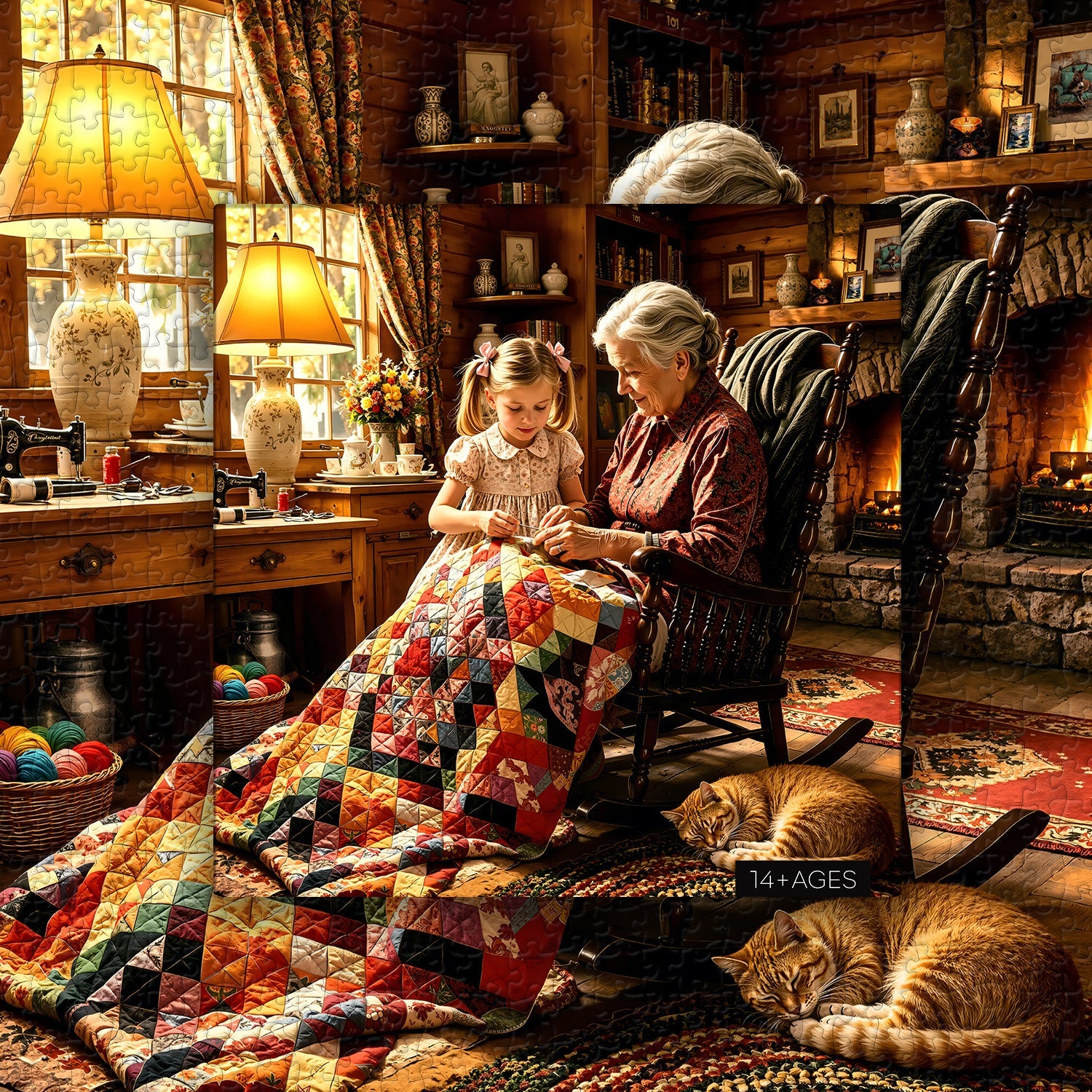 Soft Knit Memories Jigsaw Puzzle 1000 Pieces