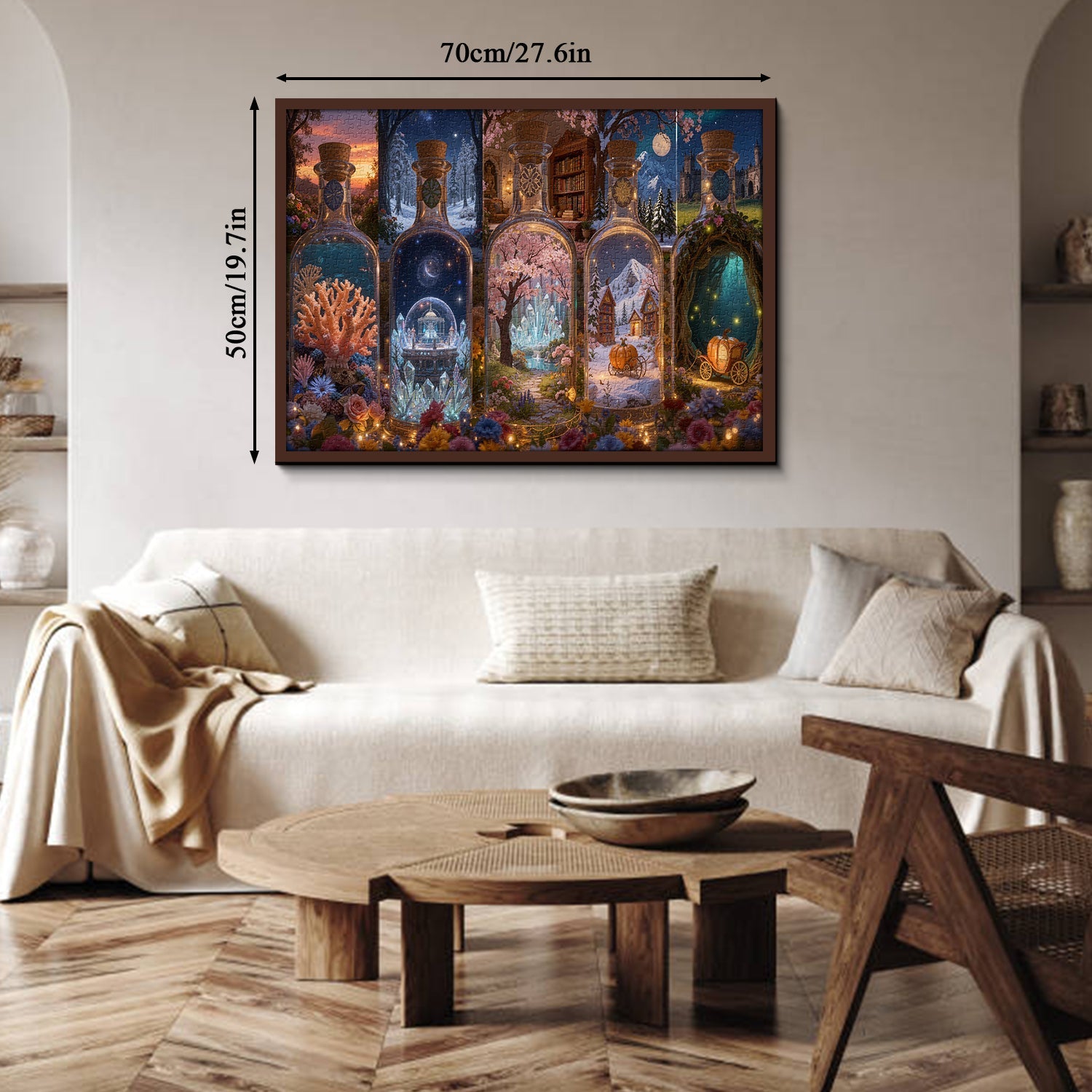 Fantasy Flasks Jigsaw Puzzle 1000 Pieces