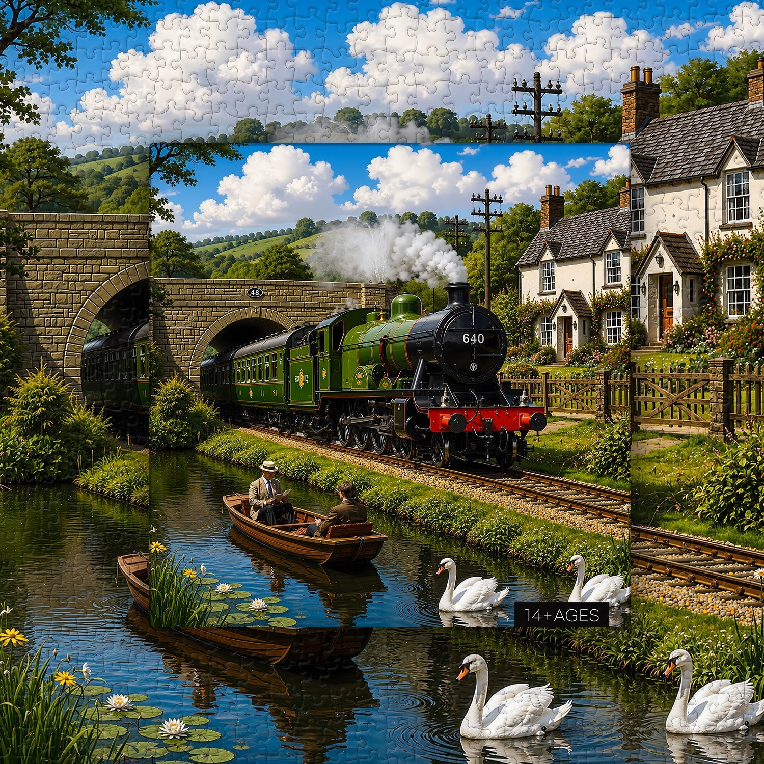 Steam & Stream Jigsaw Puzzle 1000 Pieces
