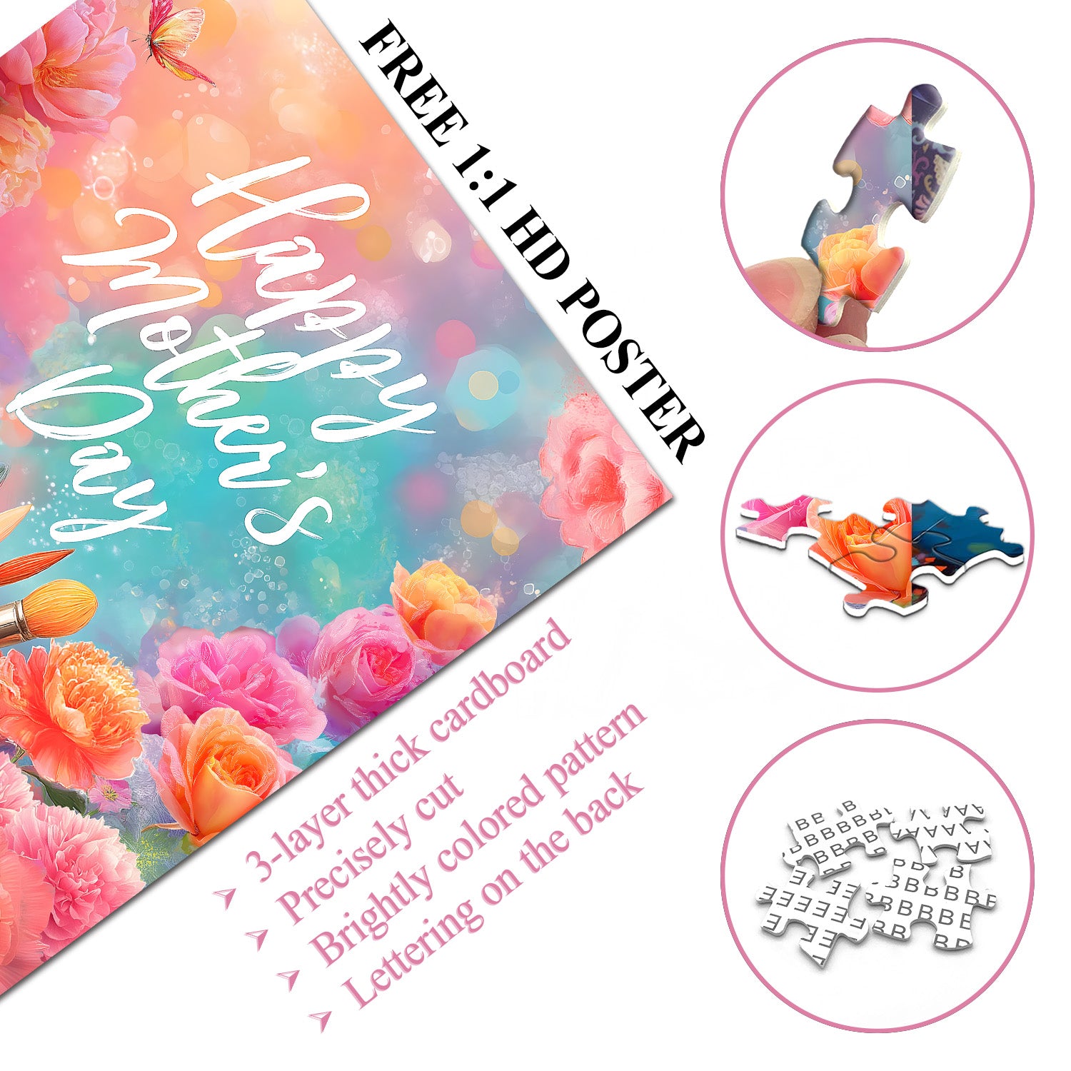 Puzzle Pennellate d'Amore 1000 Pezzi