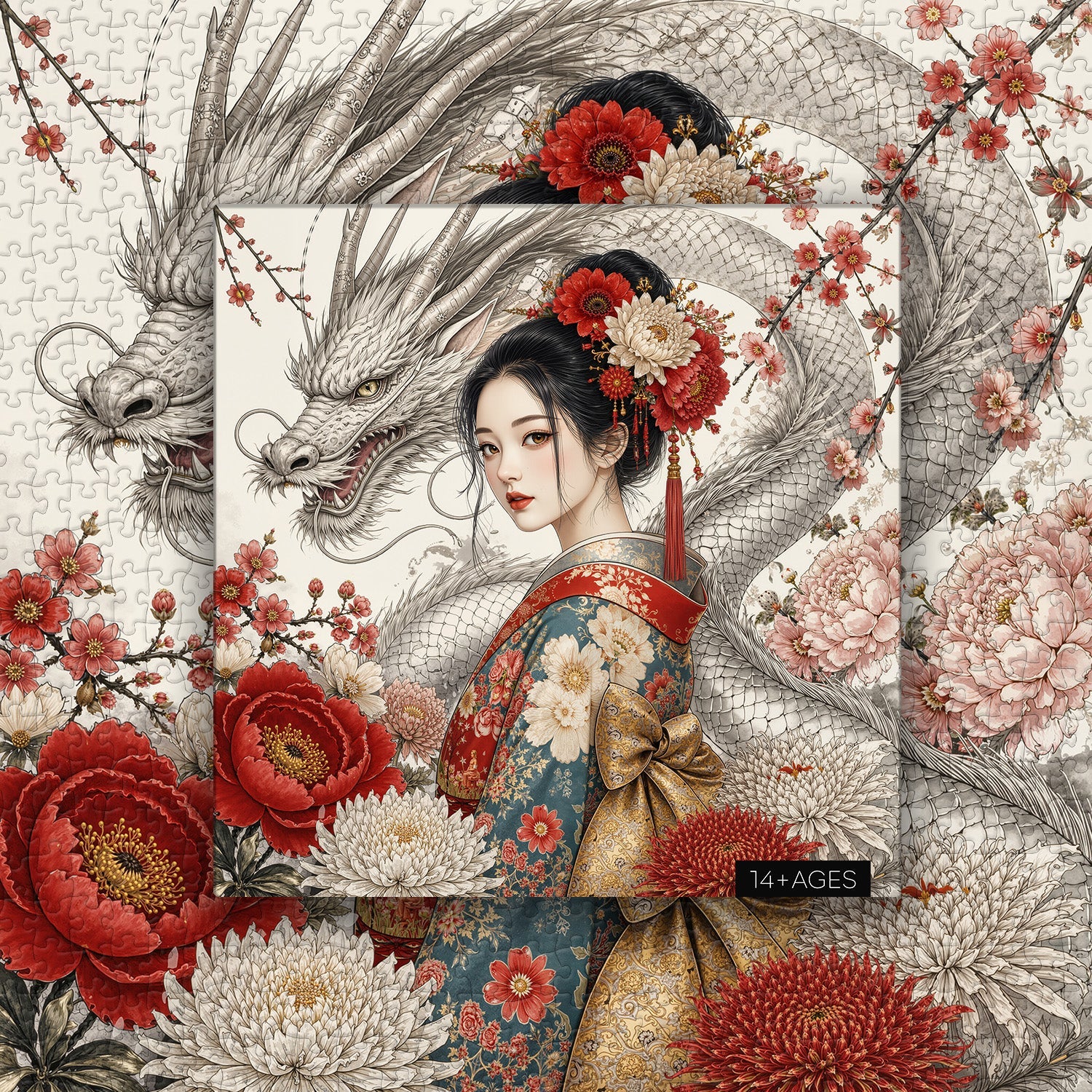 Dragon Maiden Jigsaw Puzzle 1000 Pieces