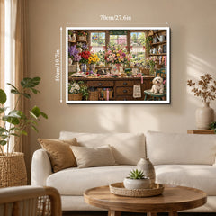 Cozy Floral Studio Jigsaw Puzzle 1000 Piece