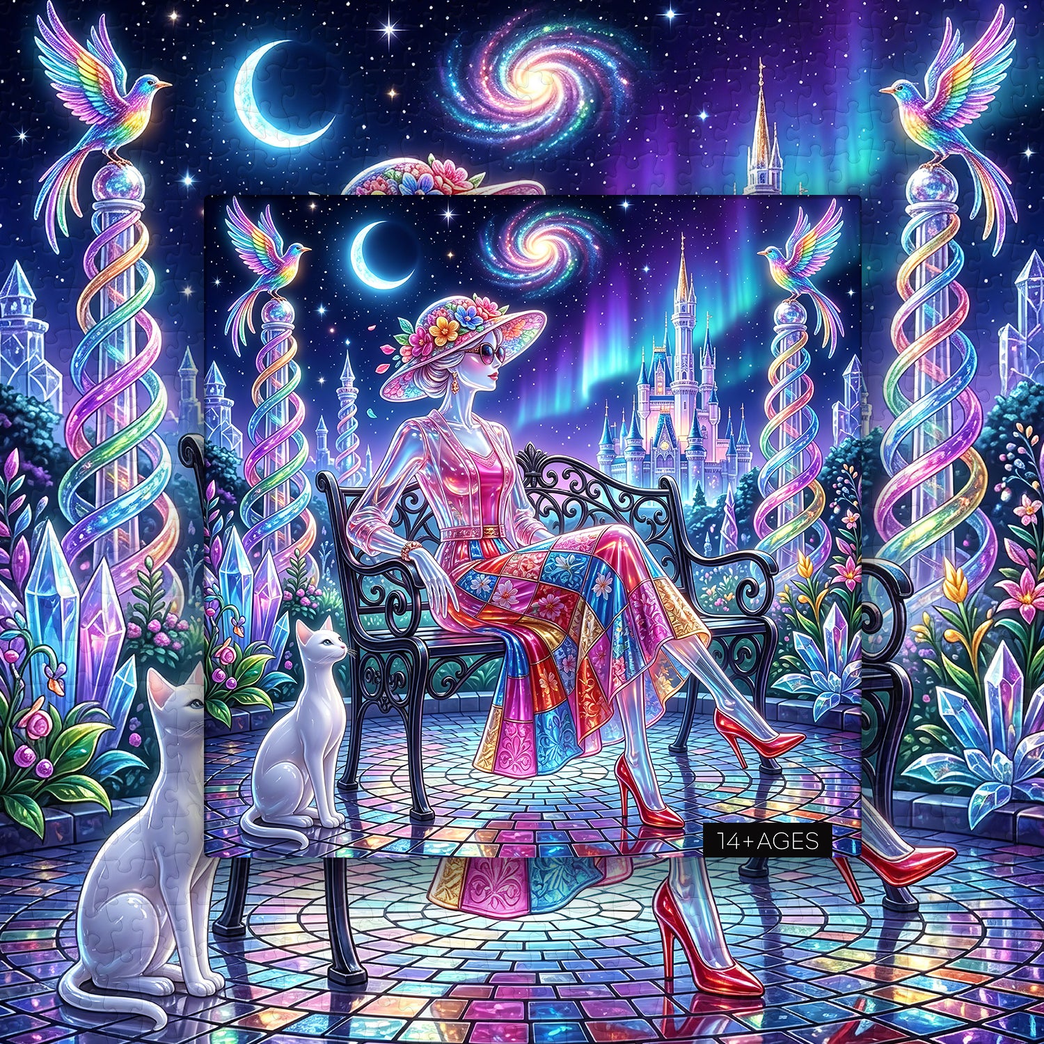 Magical Crystal Realm Jigsaw Puzzle 1000 Pieces