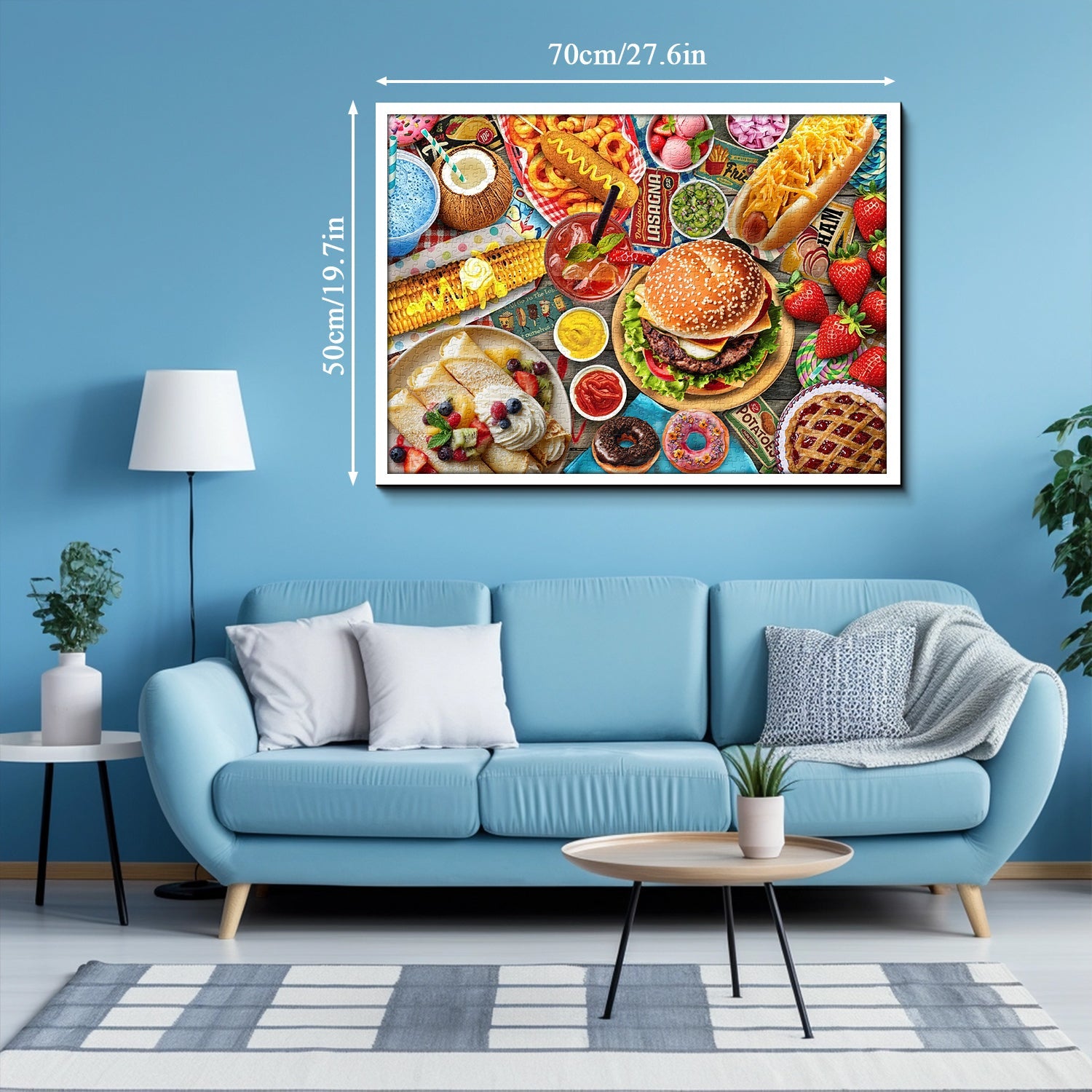 Puzzle per feste Food Delight, 1000 pezzi