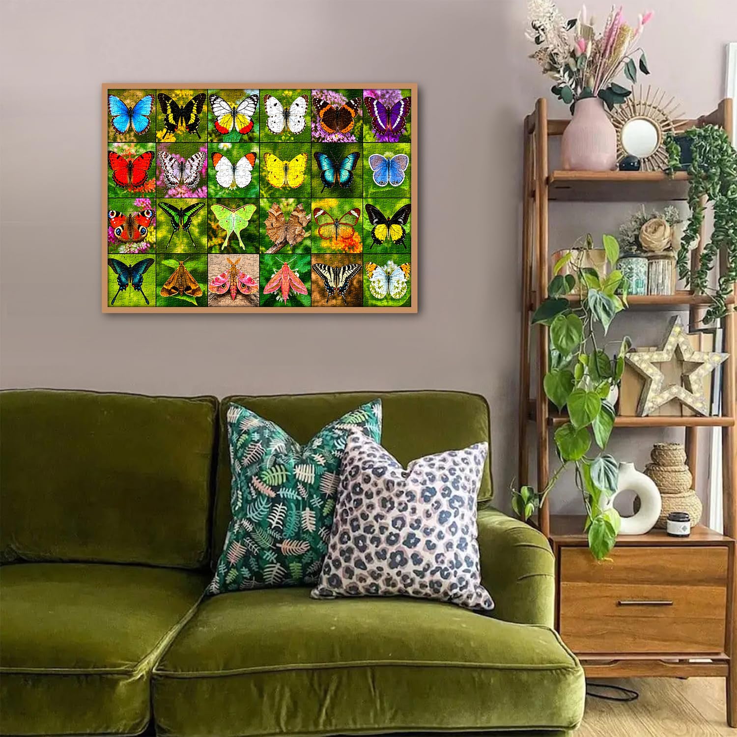 Butterfly Gallery Jigsaw Puzzle 1000 Pieces