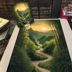 Silent Mountains Jigsaw Puzzle 1000 Pieces