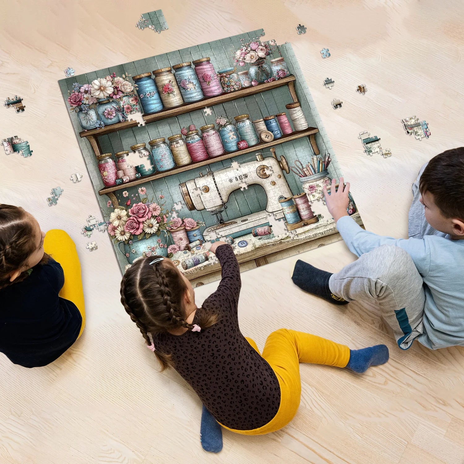 Sewing Moments Jigsaw Puzzle 1000 Pieces