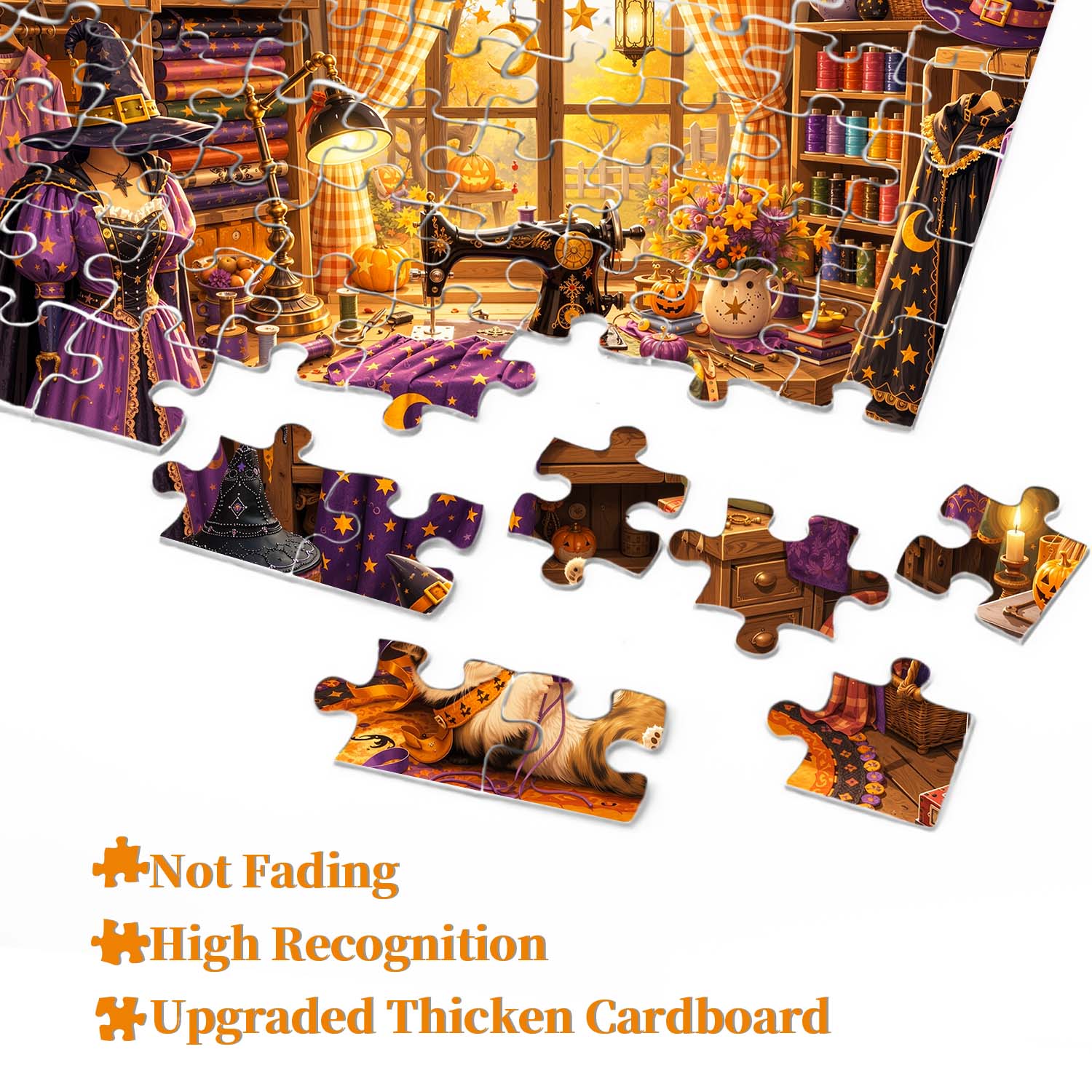 Witch Costume Workshop Jigsaw Puzzle 1000 Pieces
