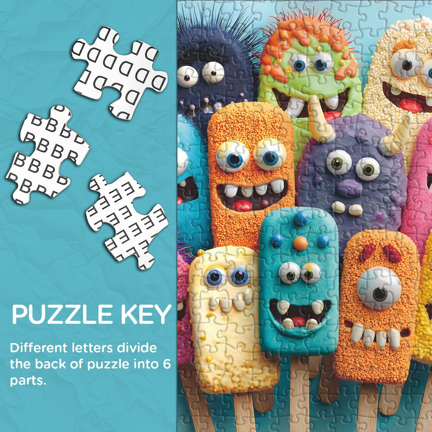 Puzzle Monster Pops Party 1000 pezzi