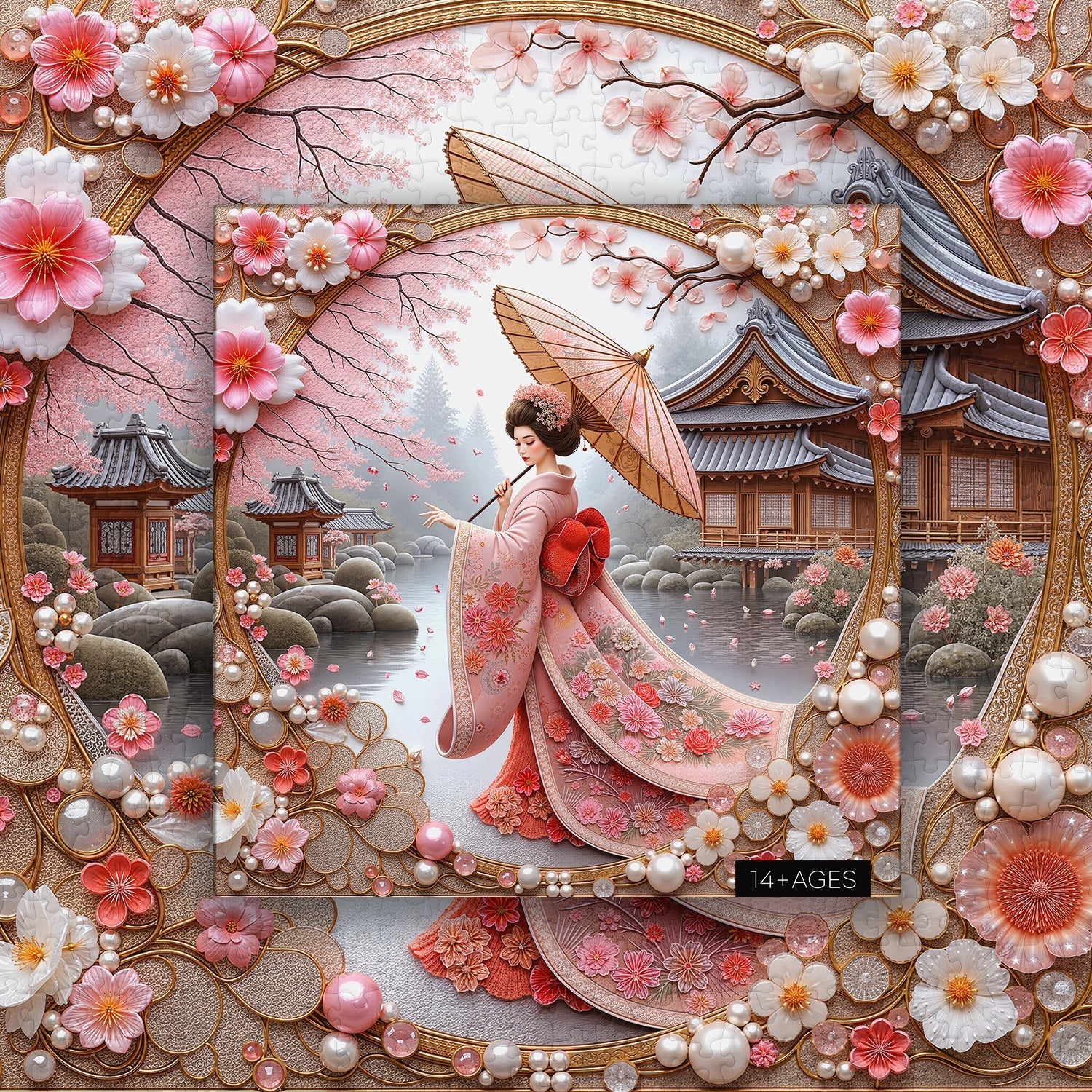 Blossom passeggia puzzle puzzle 1000 pezzi