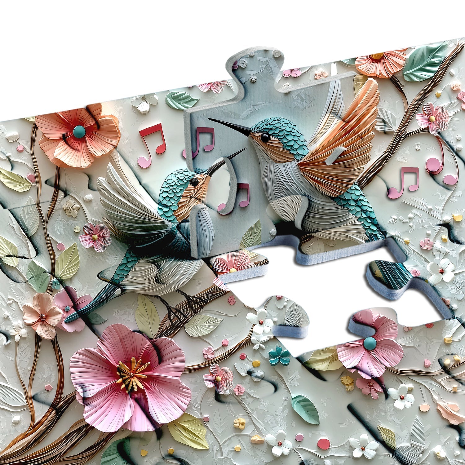 Birdsong Bloom Jigsaw Puzzle 1000 Pieces