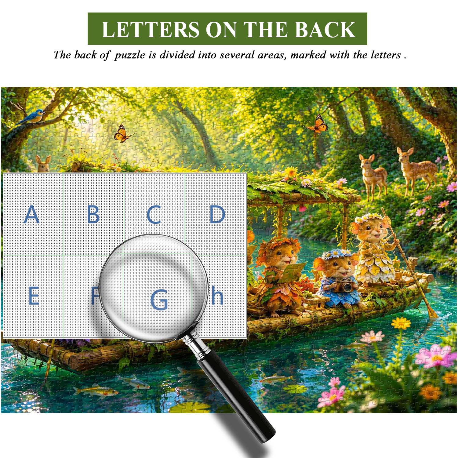 The Little Log Raft Jigsaw Puzzle 1000 Pieces